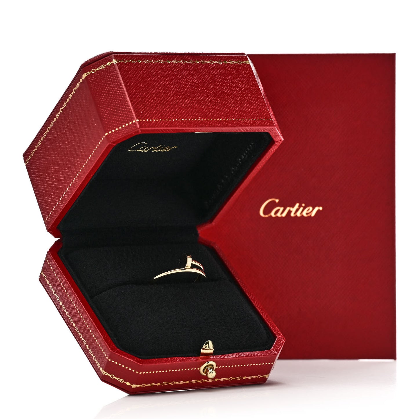 18K Yellow Gold Small Juste Un Clou Ring 58 8.5