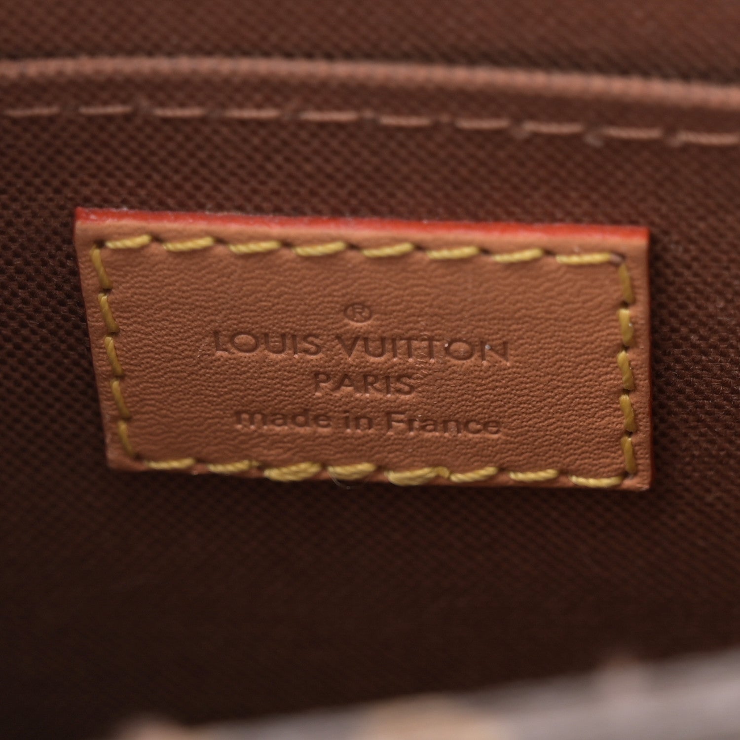 Louis Vuitton Monogram Petit Sac Plat 6 of 10