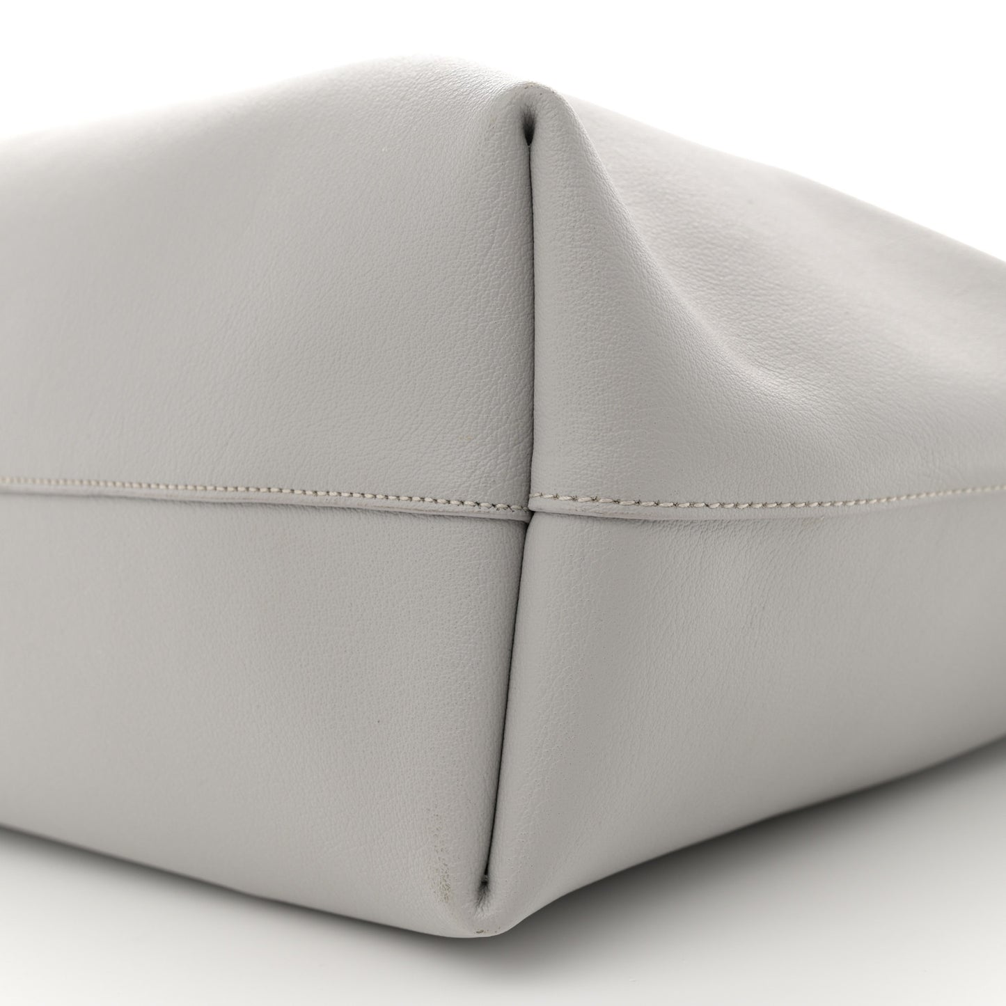 Calfskin Large Shopping Tote Granite