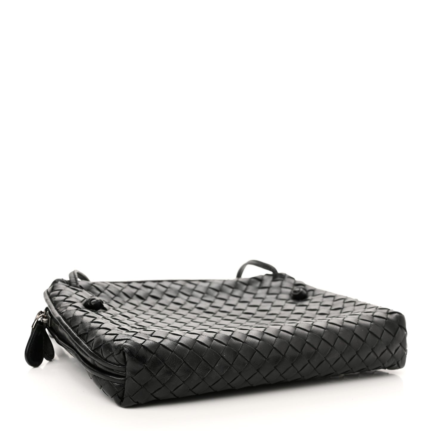 Nappa Intrecciato Nodini Bag Black