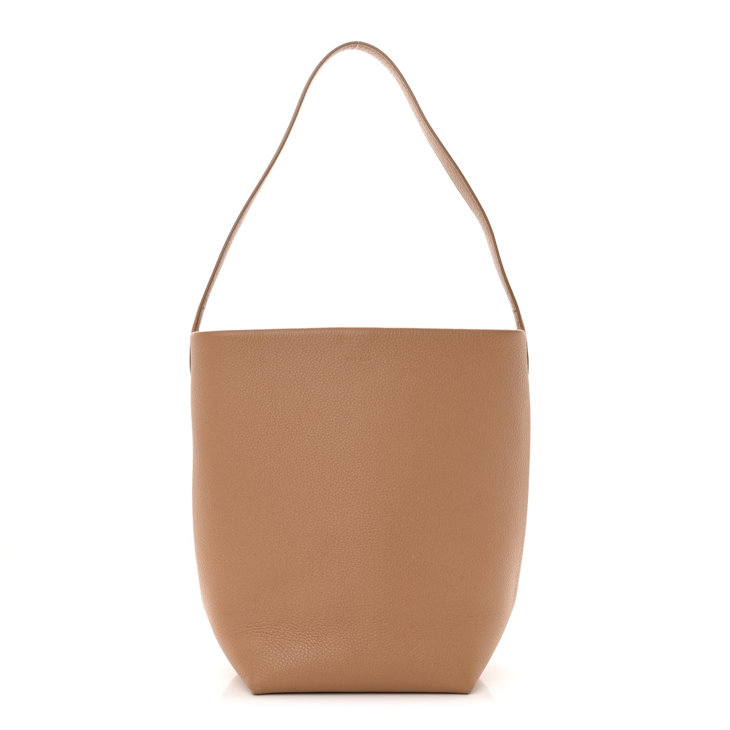 Grained Calfskin Medium N/S Park Tote Cinnamon