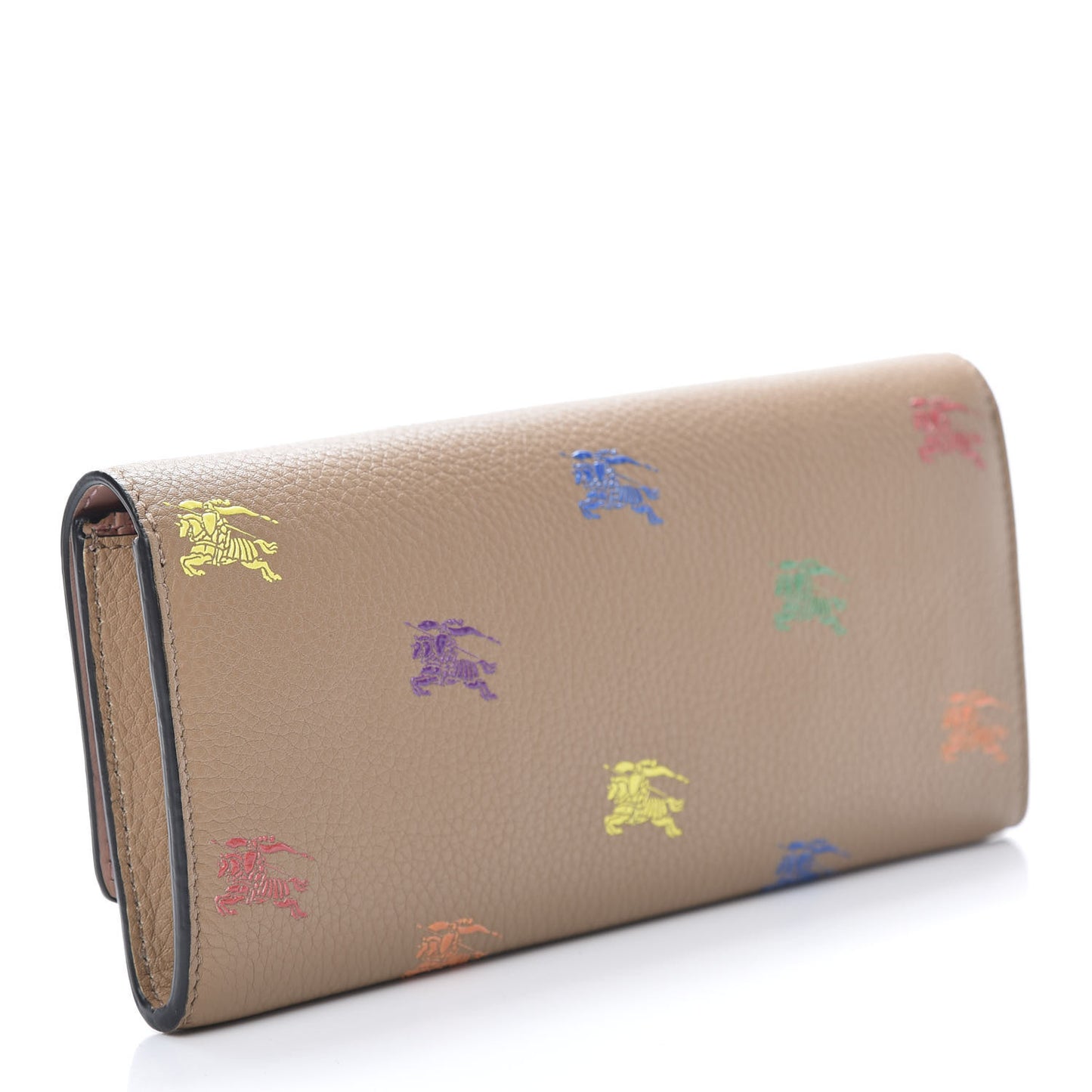 Grained Calfskin EKD Hollee Wallet Light Camel