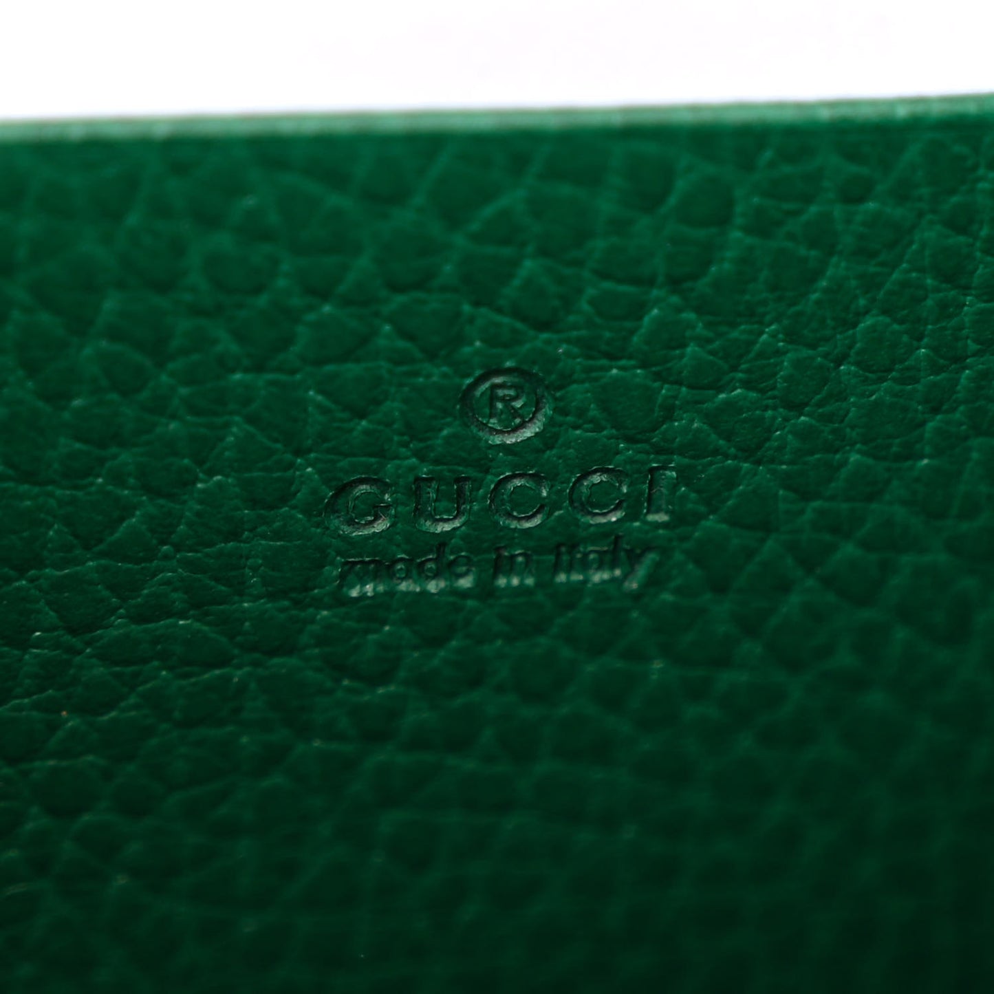 Calfskin Mini Dionysus Chain Wallet Emerald