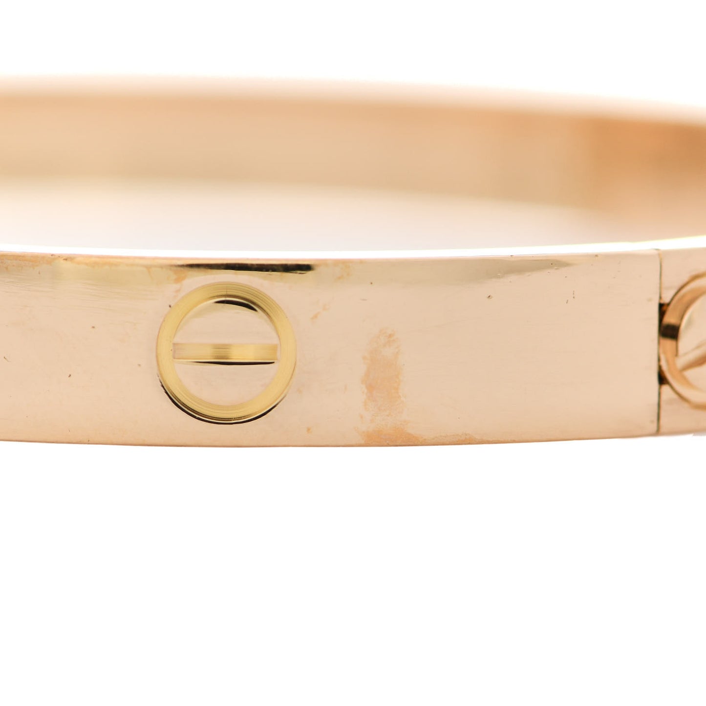 18K Yellow Gold LOVE Bracelet 19