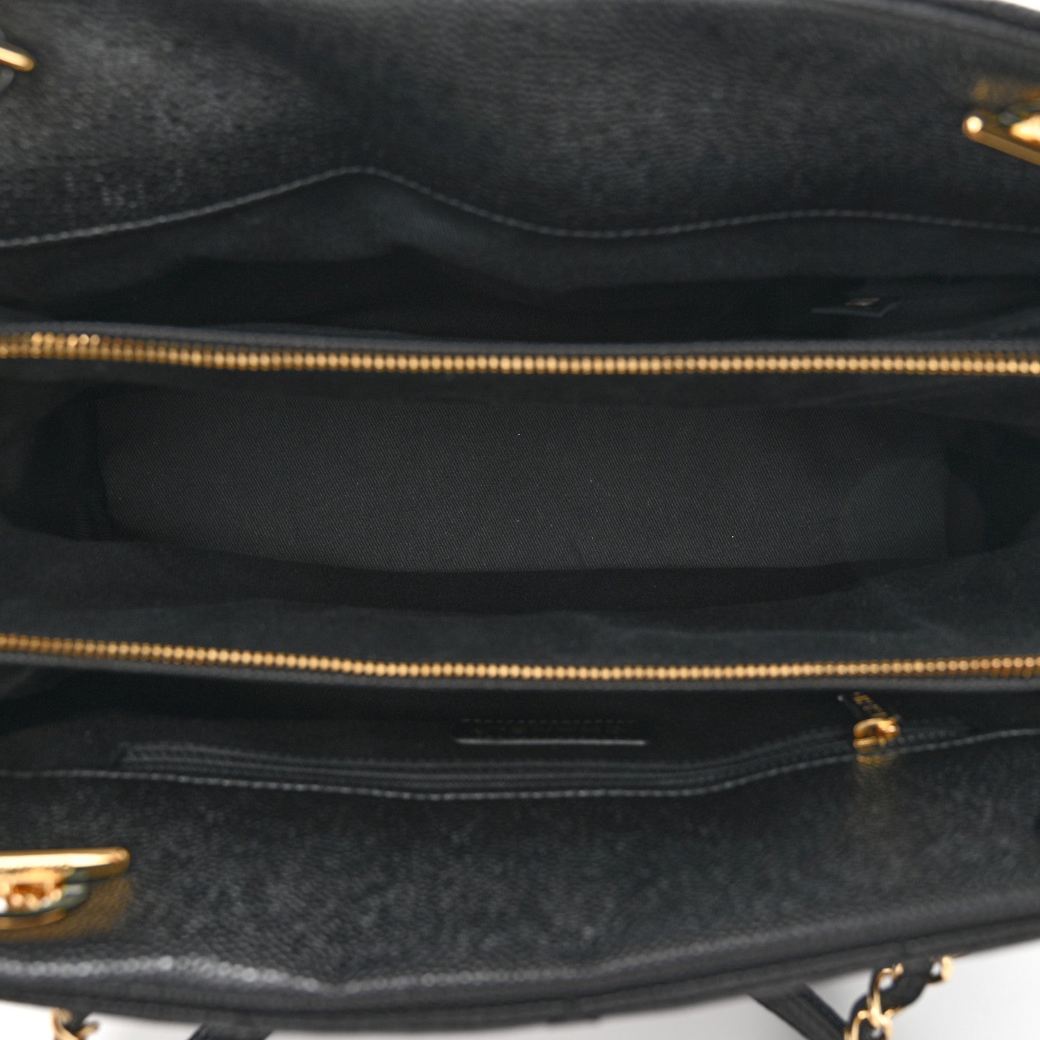 Chanel Caviar Quilted Timeless CC Soft Tote Black 5 of 11