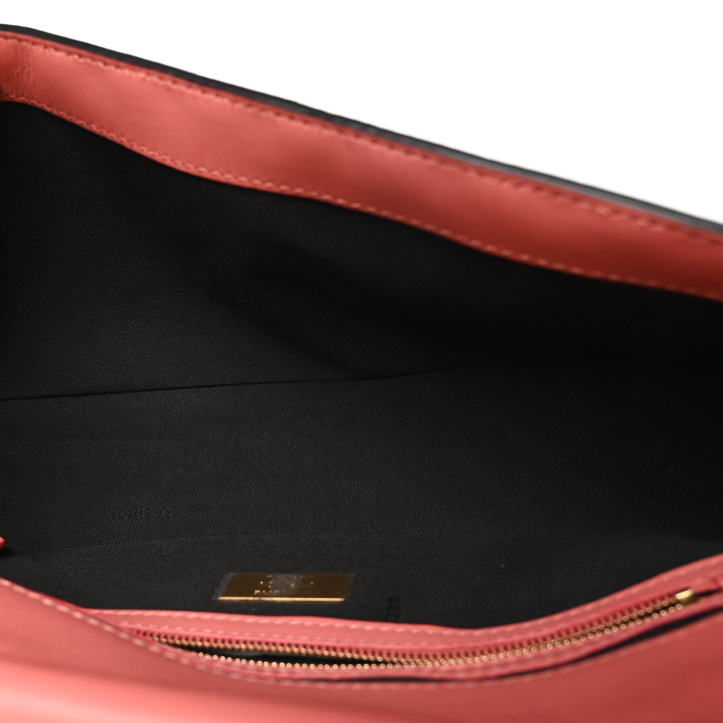 Nappa FF 1974 Embossed Baguette Rosa Pesca