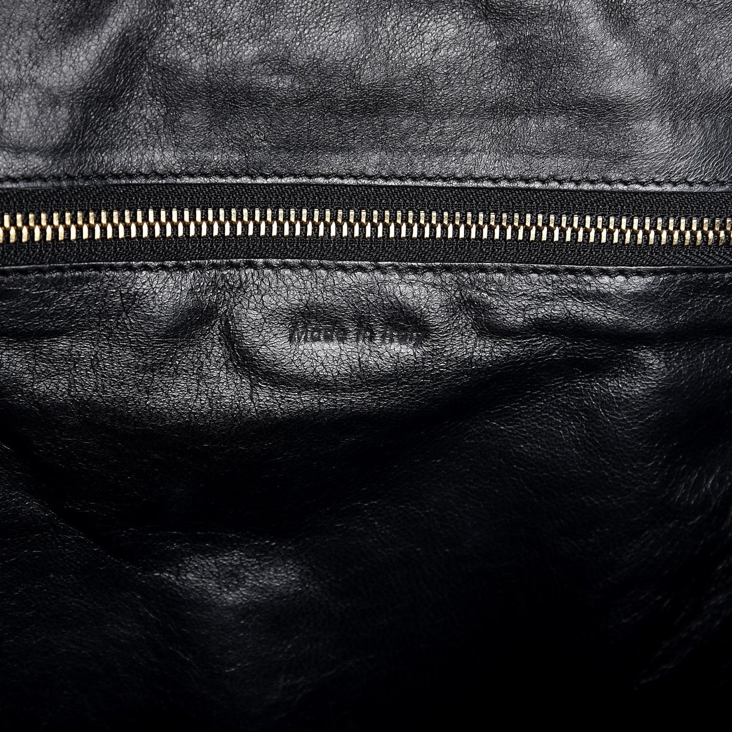 Smooth Calfskin Mini Luggage Black
