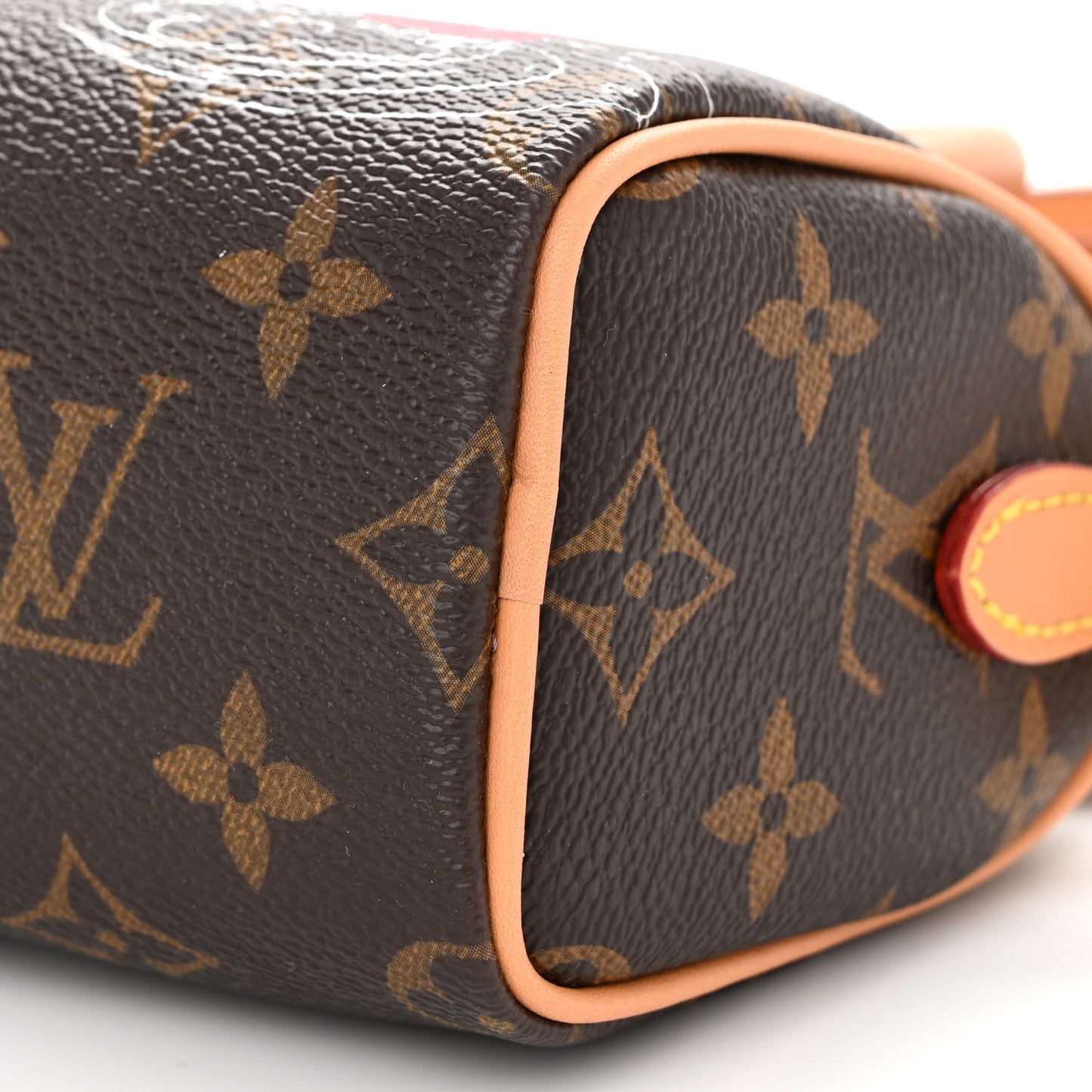 Monogram Vivienne Ice Skating Nano Speedy Bandouliere Pink