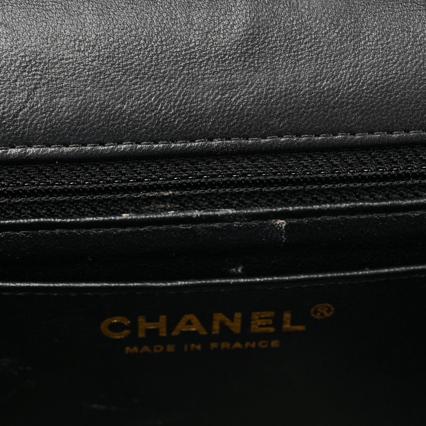Lambskin Quilted Mini Coco Charms Rectangular Flap Black
