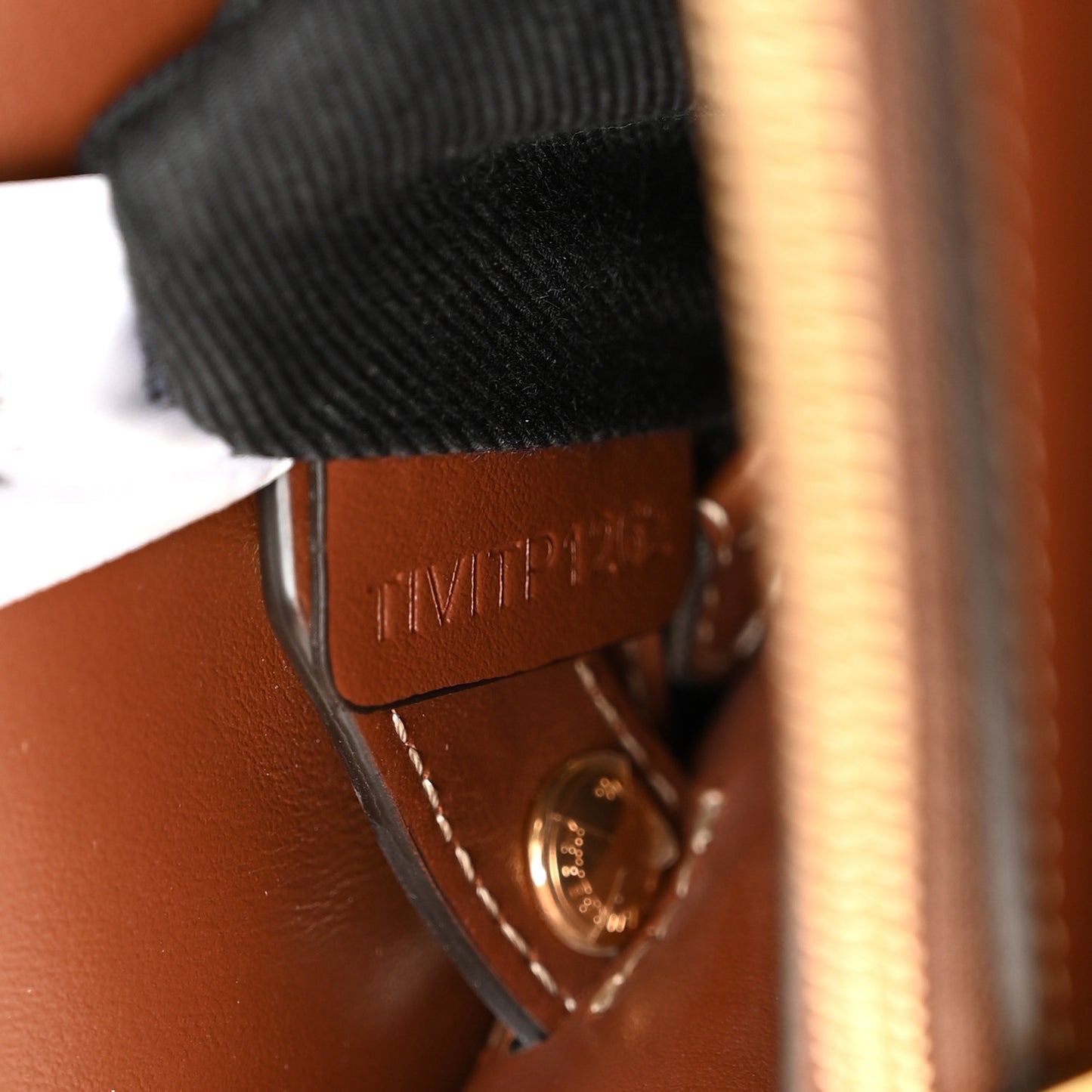 Calfskin Vintage Check Mini Two Handle Title Bag Archive Beige