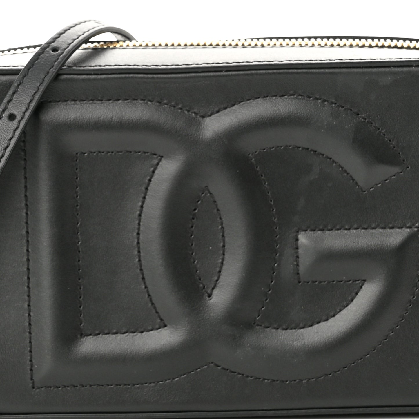 Calfskin DG Crossbody Black