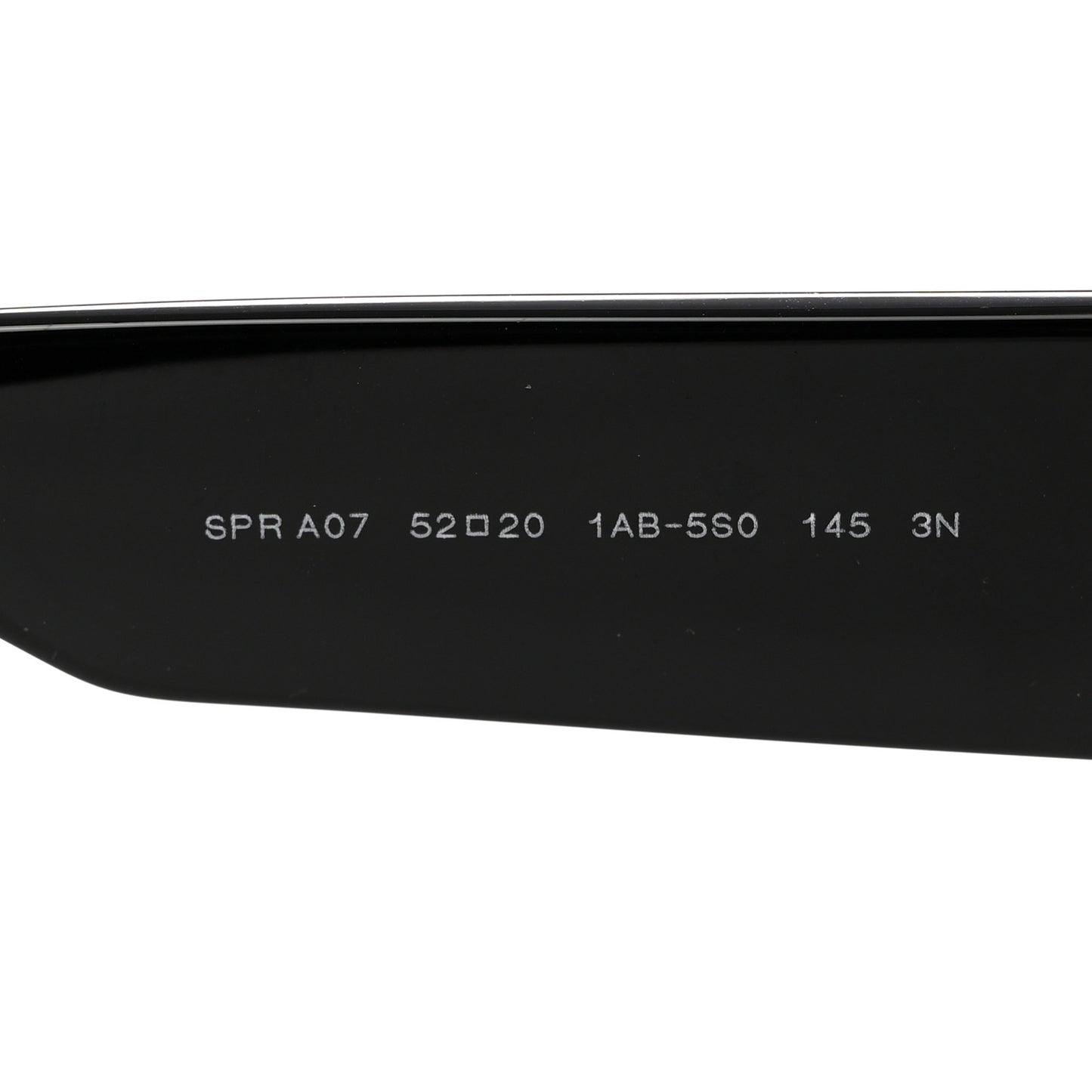 Acetate Sunglasses with Prada Logo SPR A07 Slate Gray