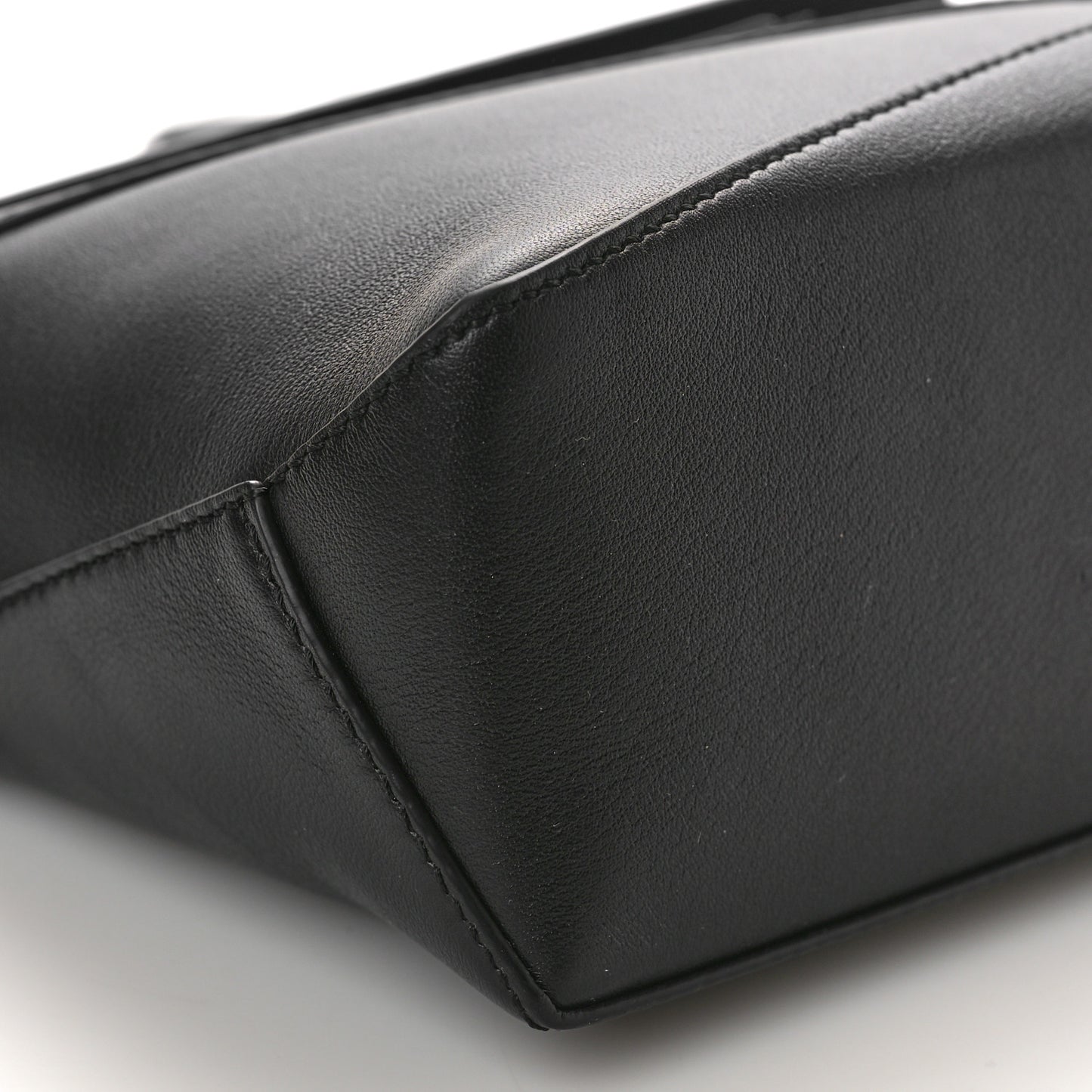 Calfskin Mini Puzzle Edge Bag Black