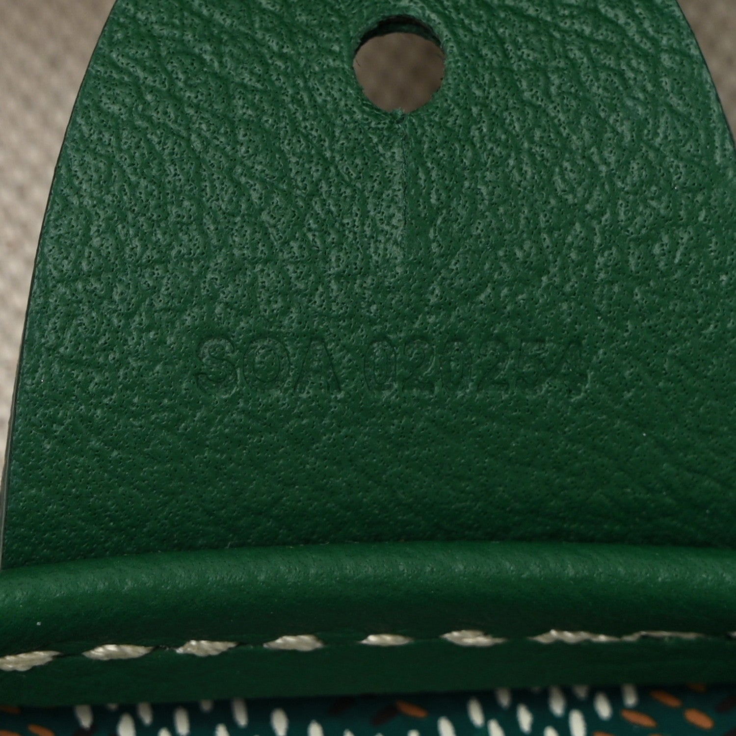 Goyard Goyardine Artois GM Green 7 of 10