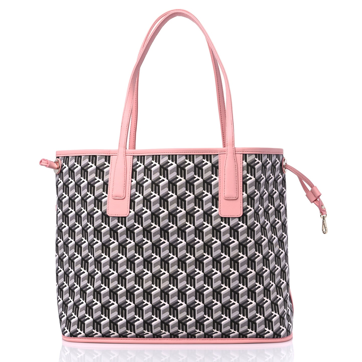 Visetos Medium Liz Reversible Shopper Tote Pink