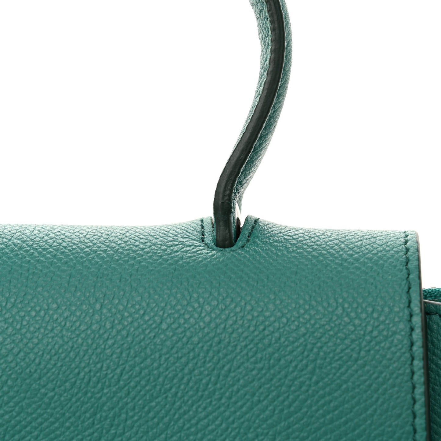 Grained Calfskin Micro Belt Bag Cactus