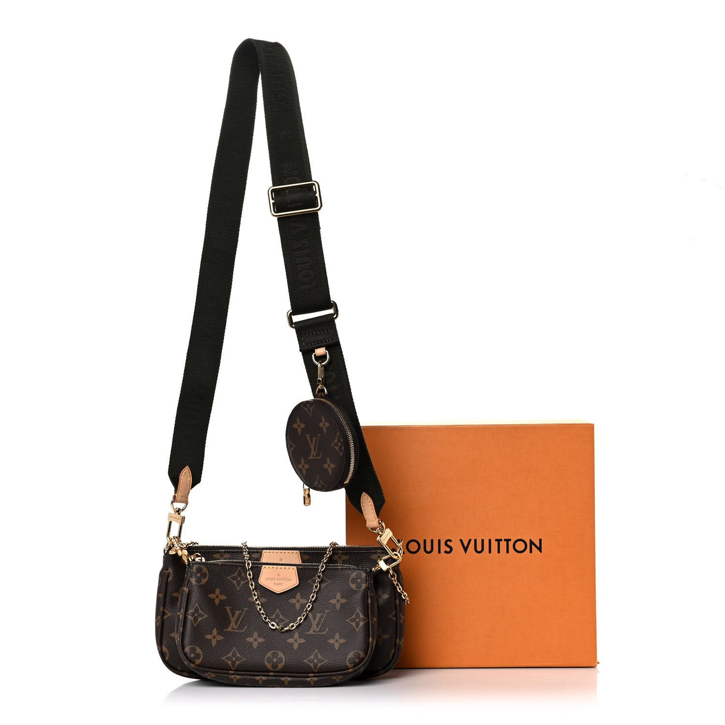 Monogram Multi Pochette Accessories Kaki