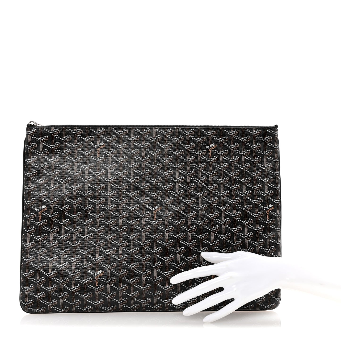 Goyardine Senat Pochette GM Black Gold