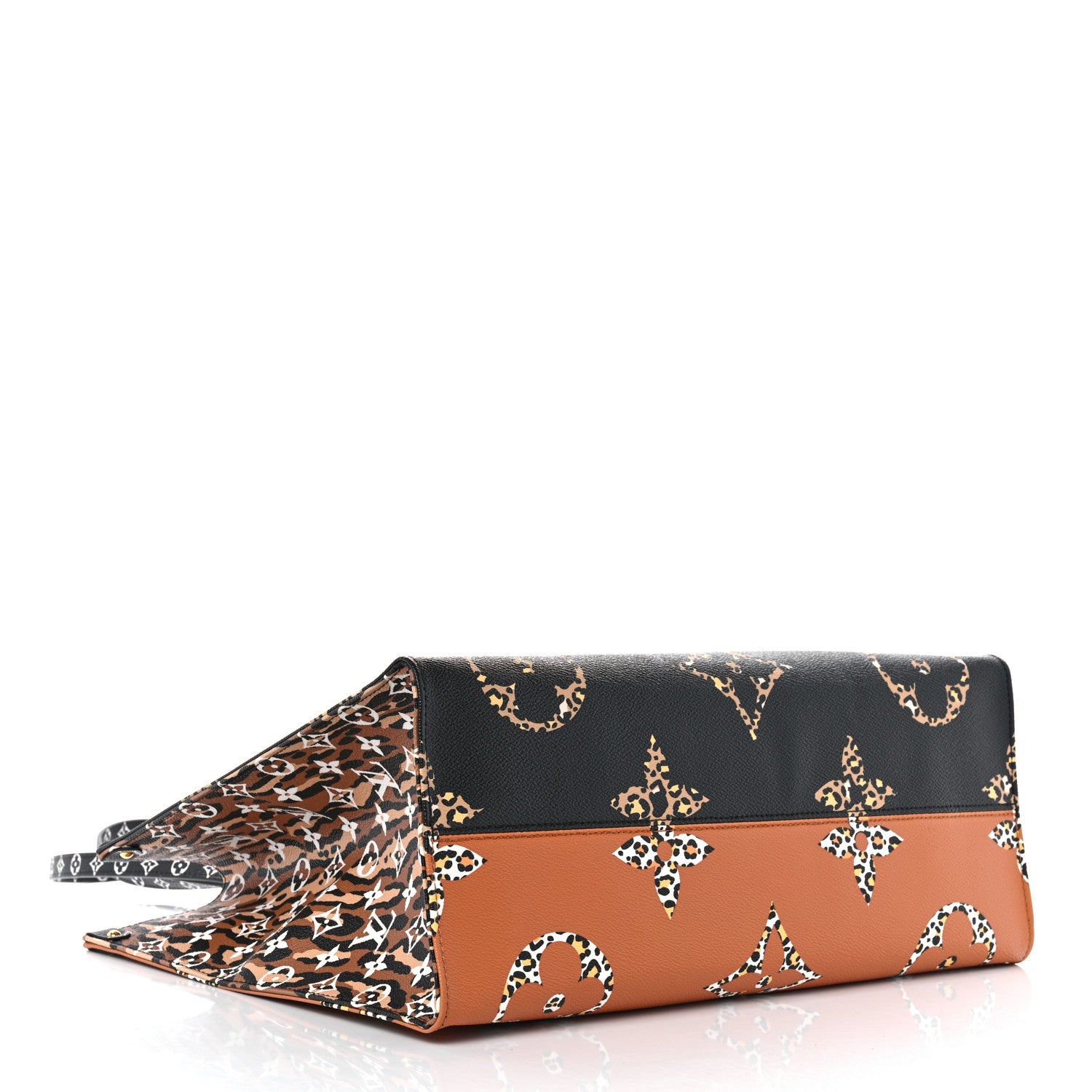 Louis Vuitton Monogram Giant Jungle Onthego GM Black 4 of 10