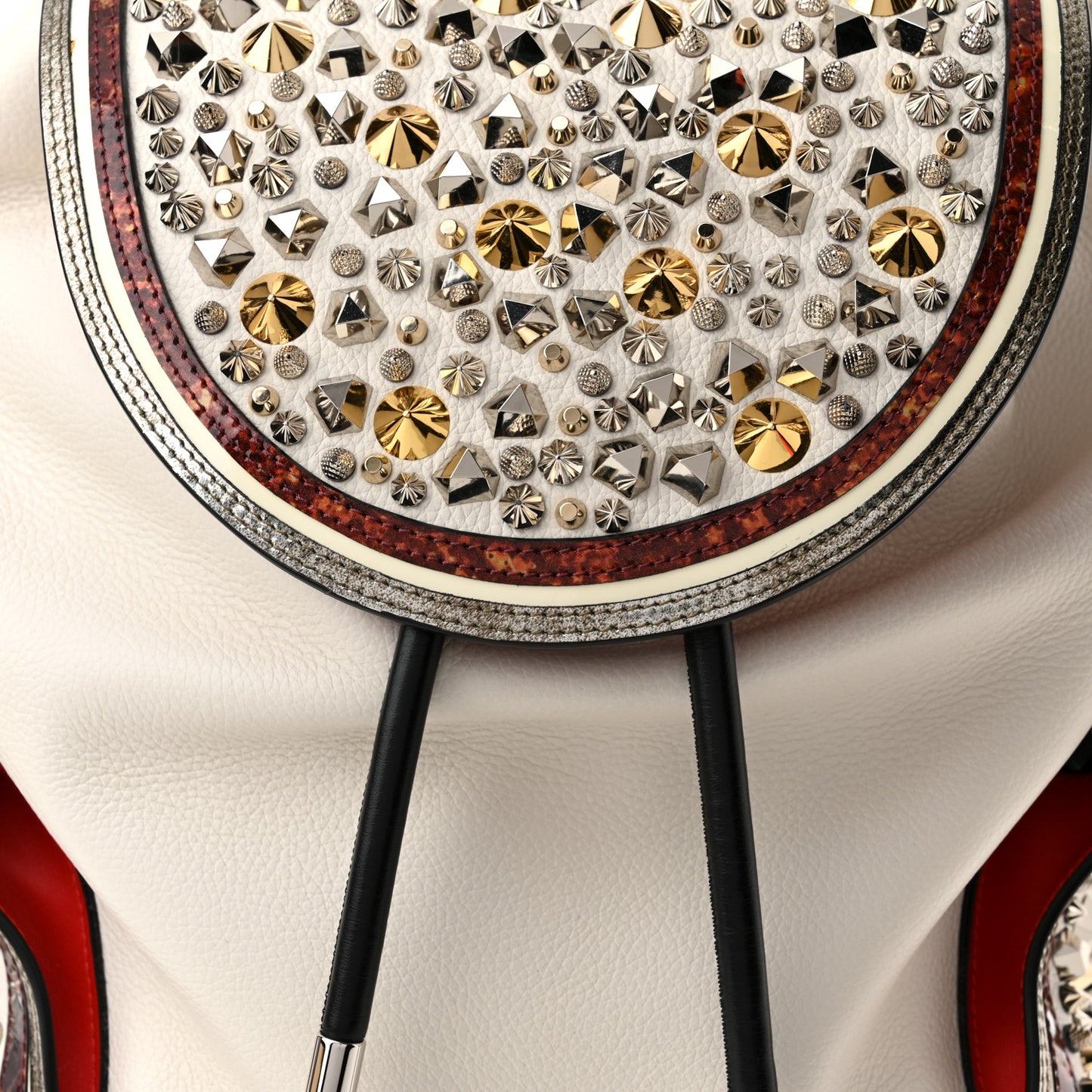 Calfskin Spiked Explorafunk Backpack