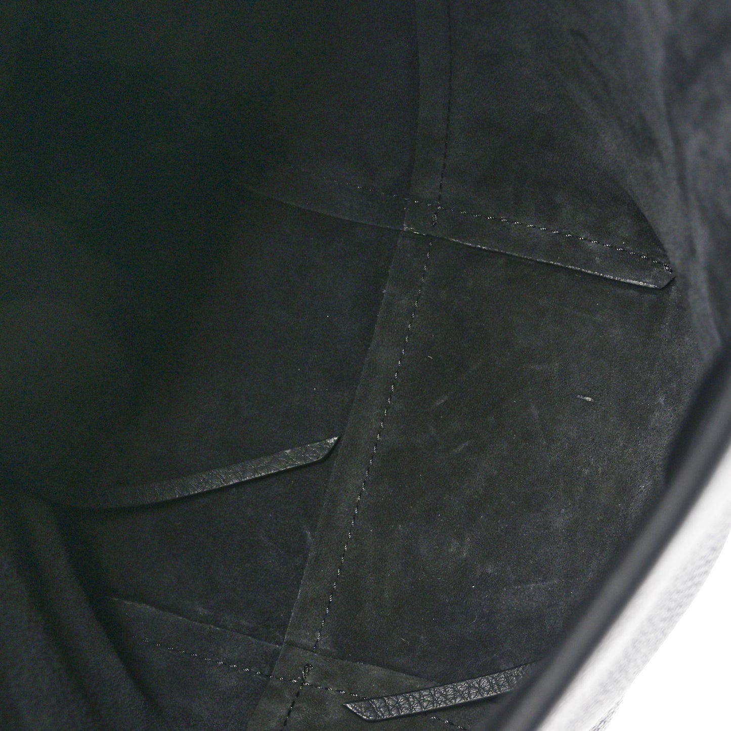 Grained Calfskin Small N/S Park Tote Black
