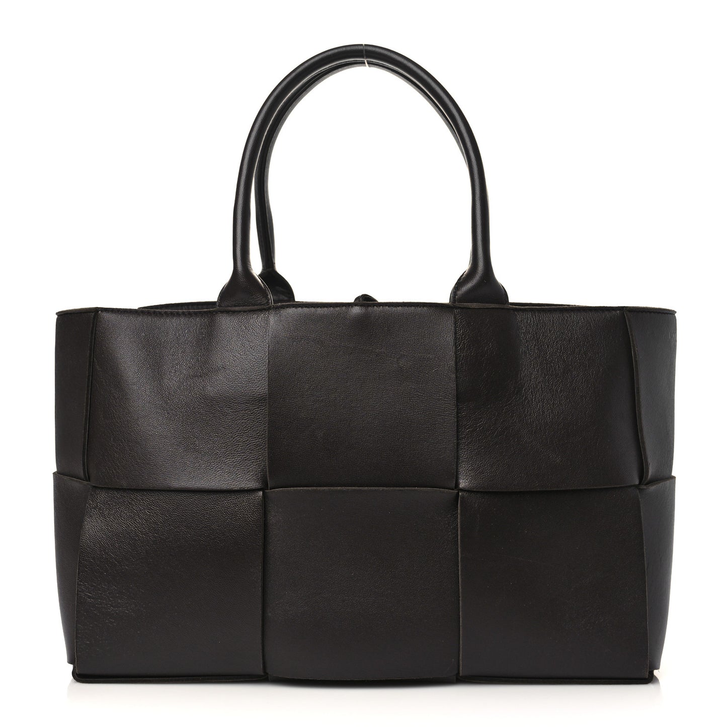 Nappa Maxi Intrecciato Small Arco Tote Fondant