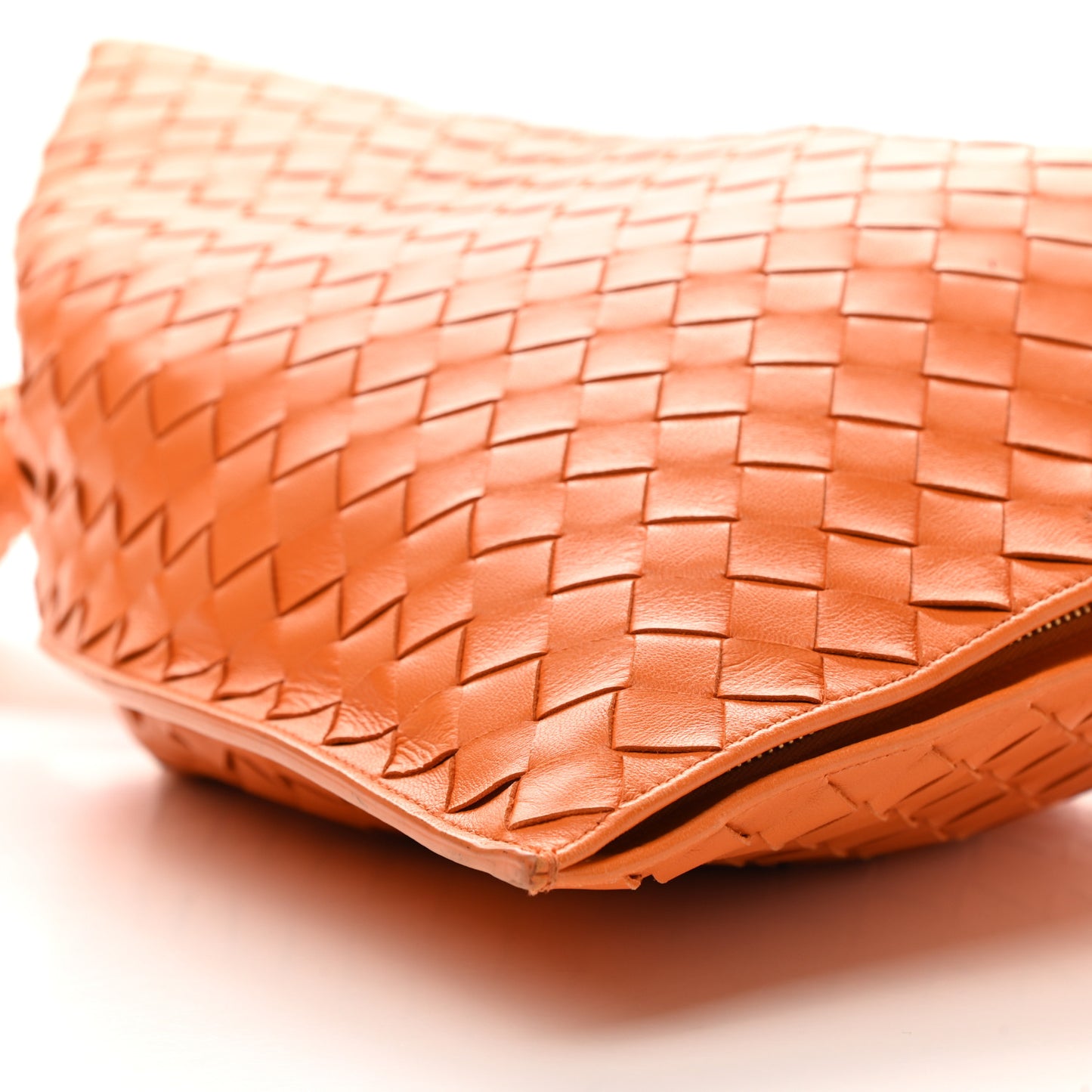 Nappa Intrecciato BV Twist Orange