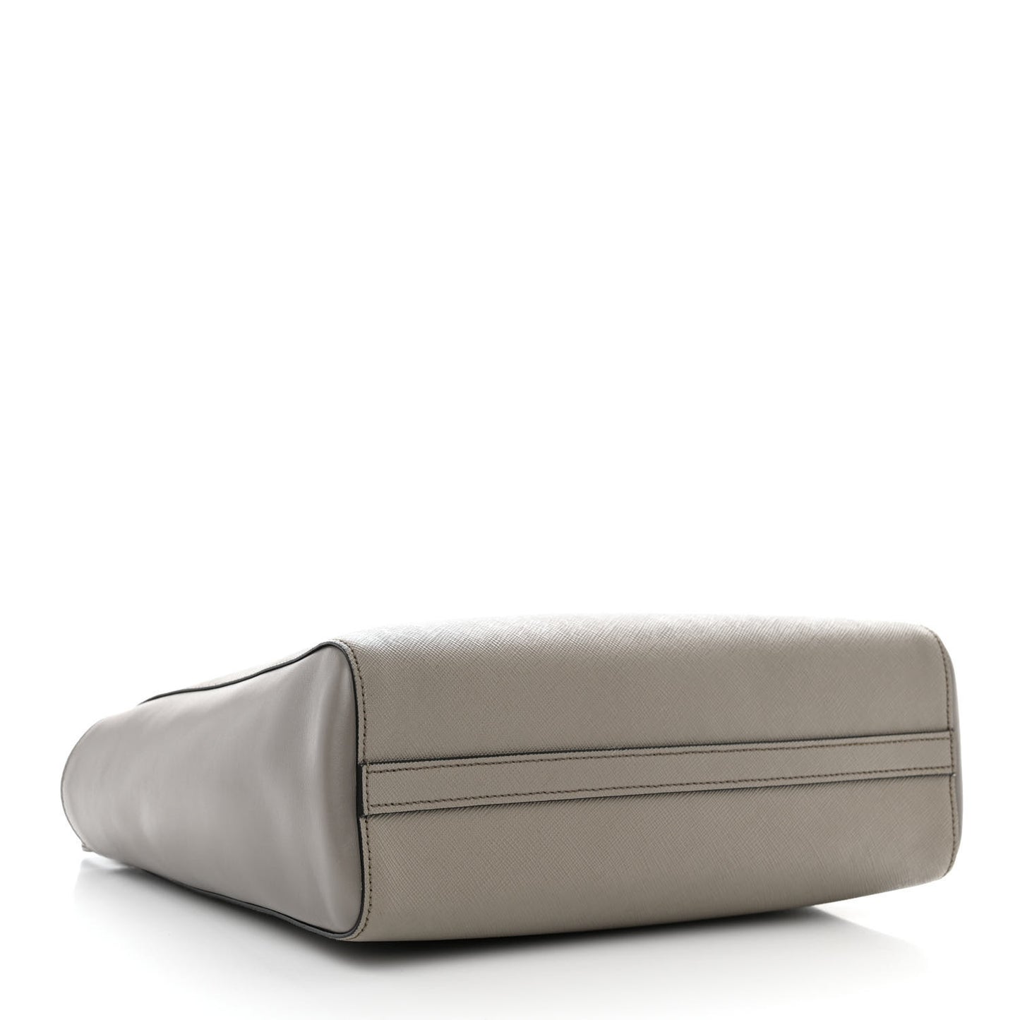 Saffiano Soft Calfskin Zippered Tote Marmo