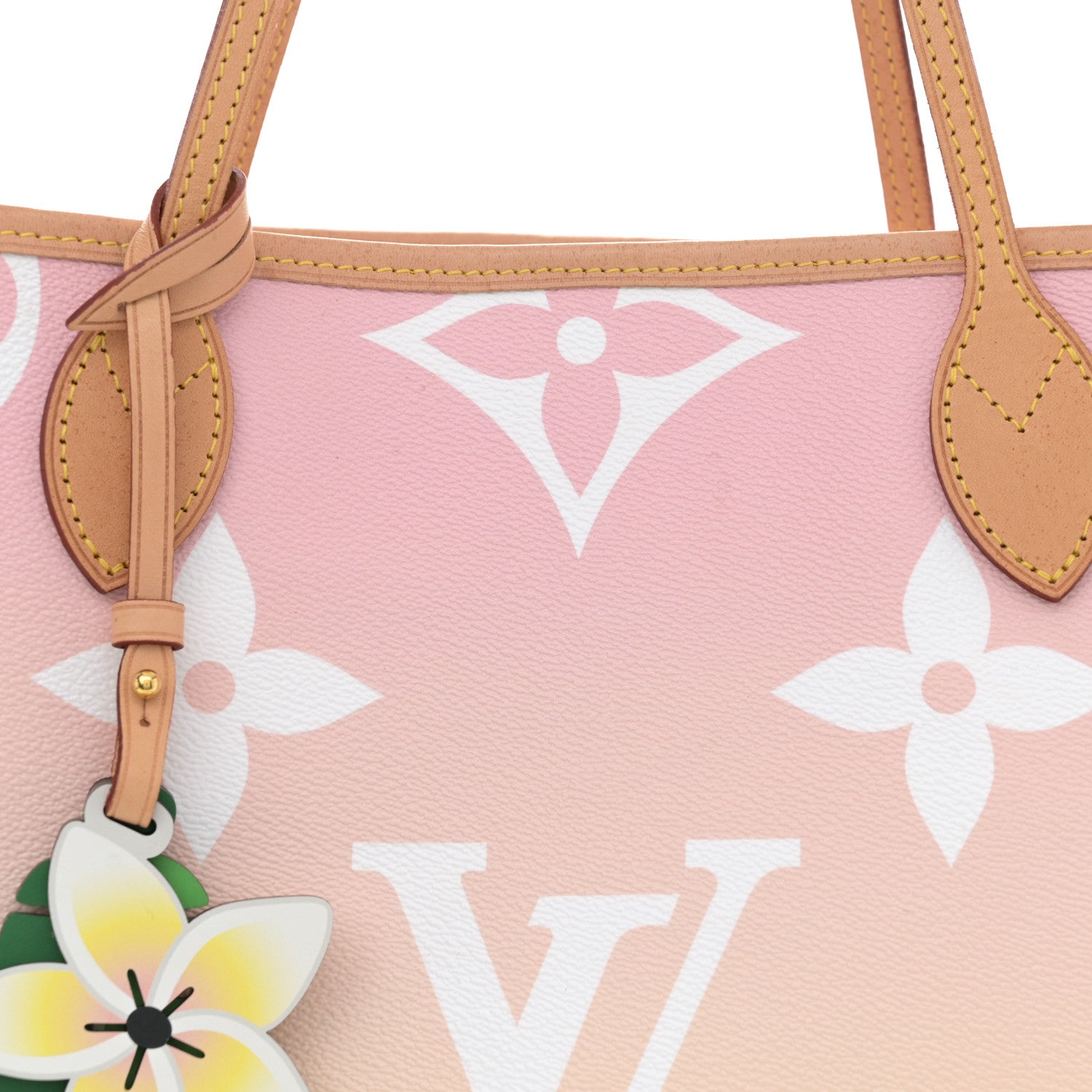 Louis Vuitton Monogram Giant By The Pool Neverfull MM Light Pink 13 of 17