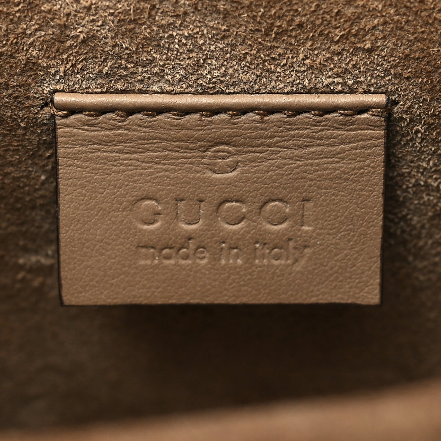 GG Supreme Monogram Mini Dionysus Shoulder Bag Taupe