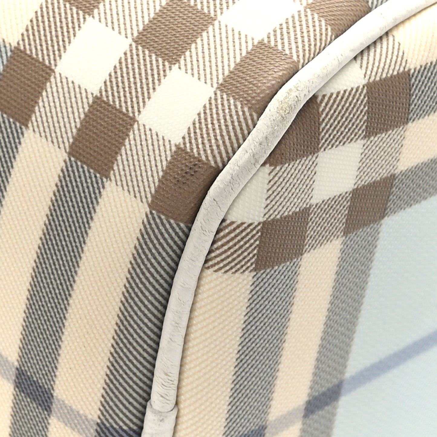 Candy Check Lola Barrel Shoulder Bag Light Blue