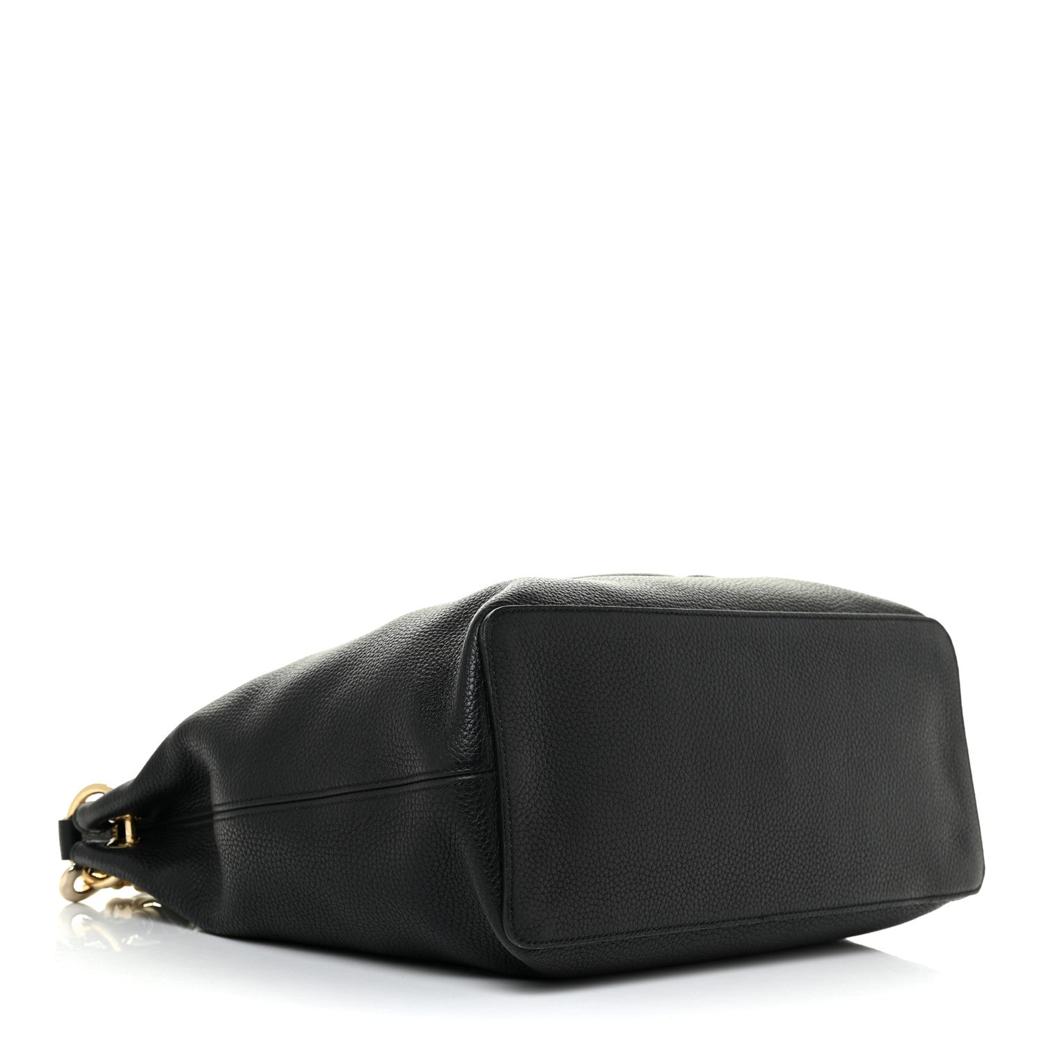 Gucci Pebbled Calfskin Large Soho Hobo Black 4 of 13
