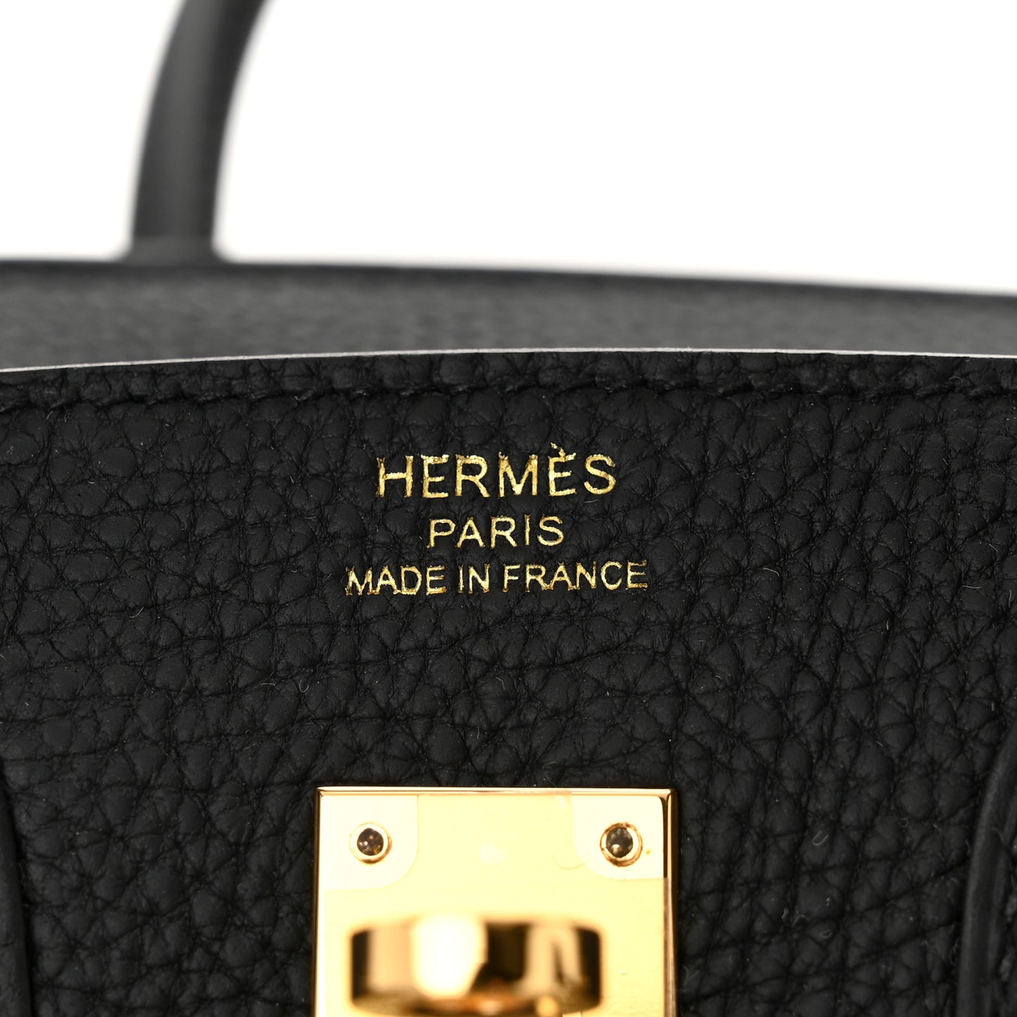 Togo Birkin 25 Black