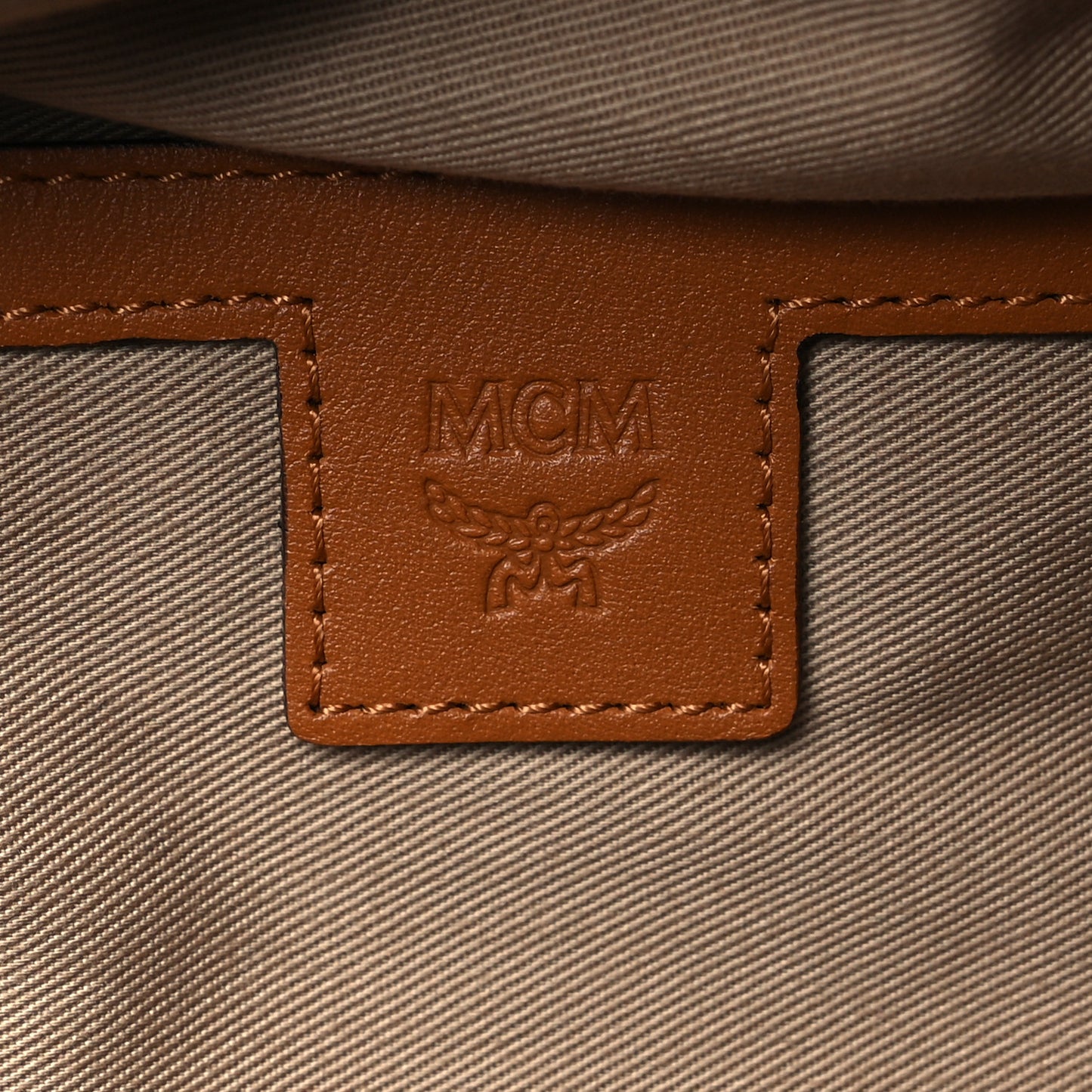 Visetos Medium Fusten Belt Bag Cognac