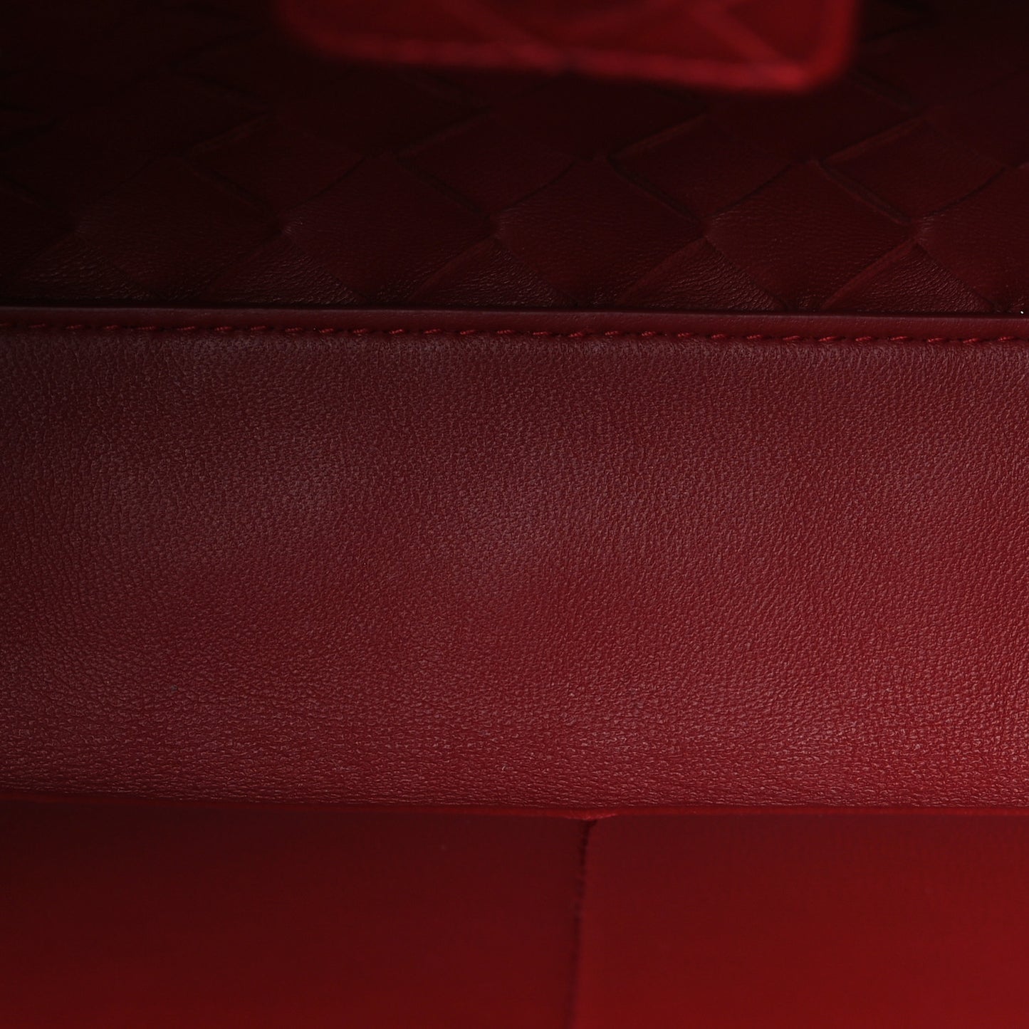 Nappa Intrecciato Small East West Andiamo Shoulder Bag Rosewood