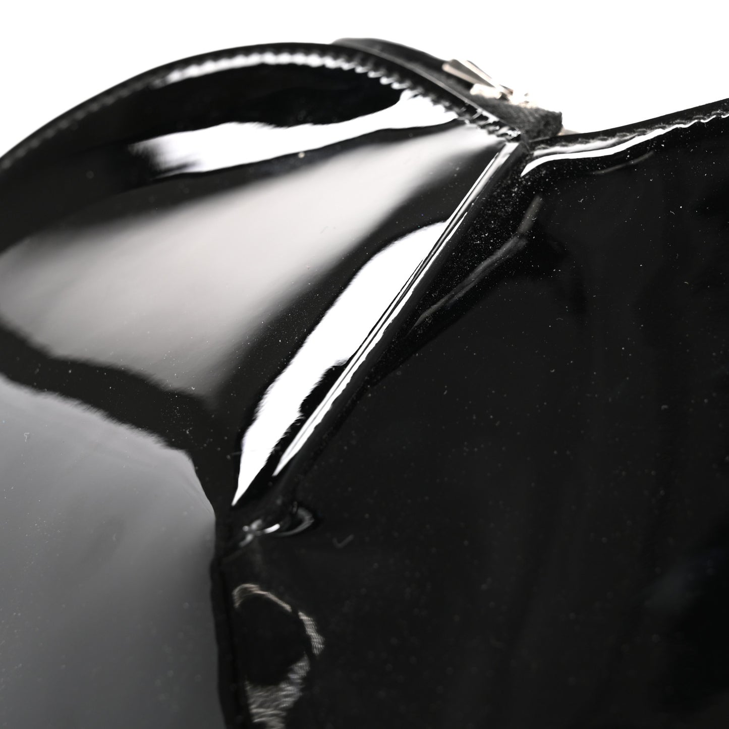 Patent Calfskin Le Coeur Bag Black
