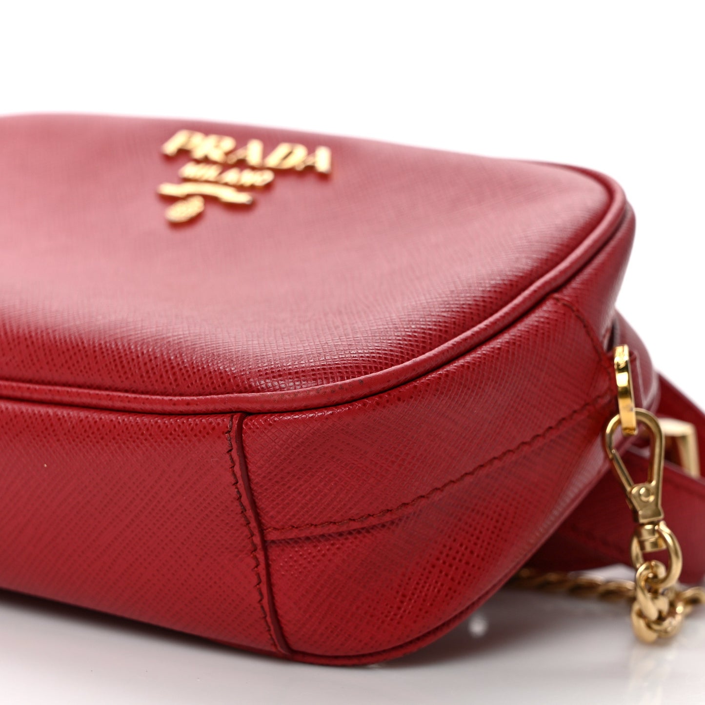 Saffiano Lux Belt Bag Fuoco