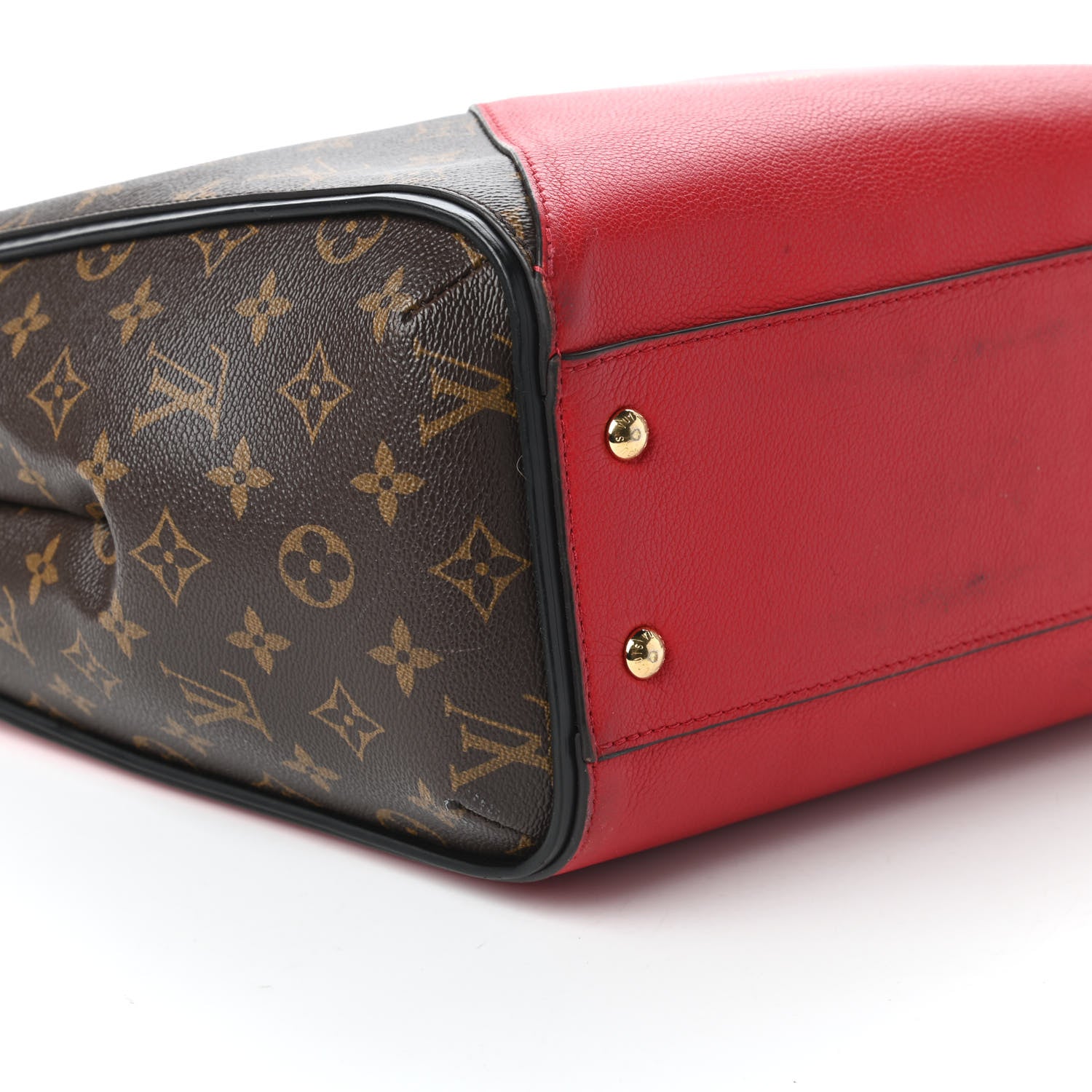 Louis Vuitton Calfskin Monogram Kimono Tote Cherry 6 of 11