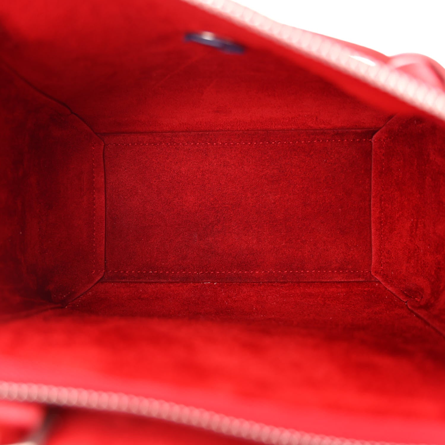 Celine Grained Calfskin Nano Belt Bag Ruby 5 of 12