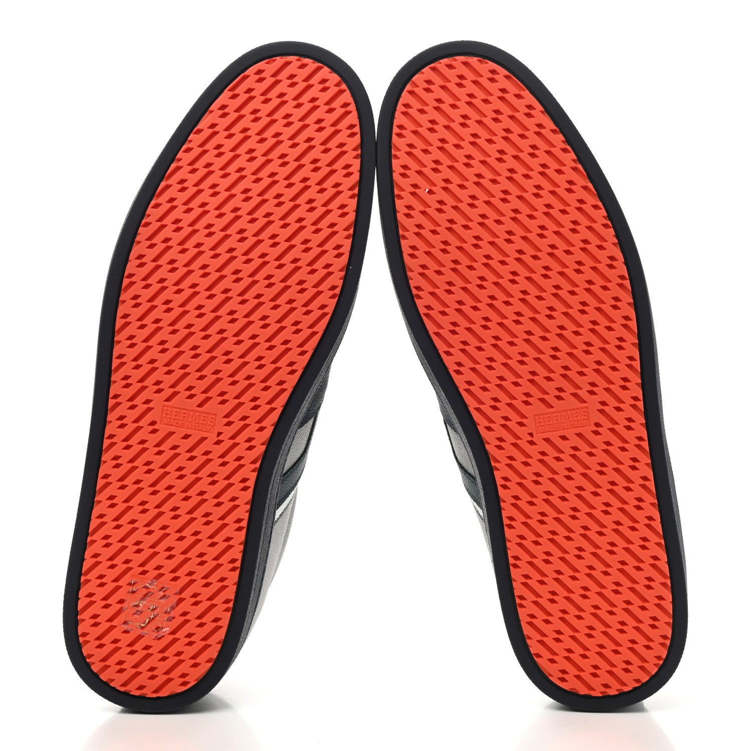 Hermes Epsom Mens Boomerang Sneakers 42 Multicolor Bleu Glacier 5 of 10