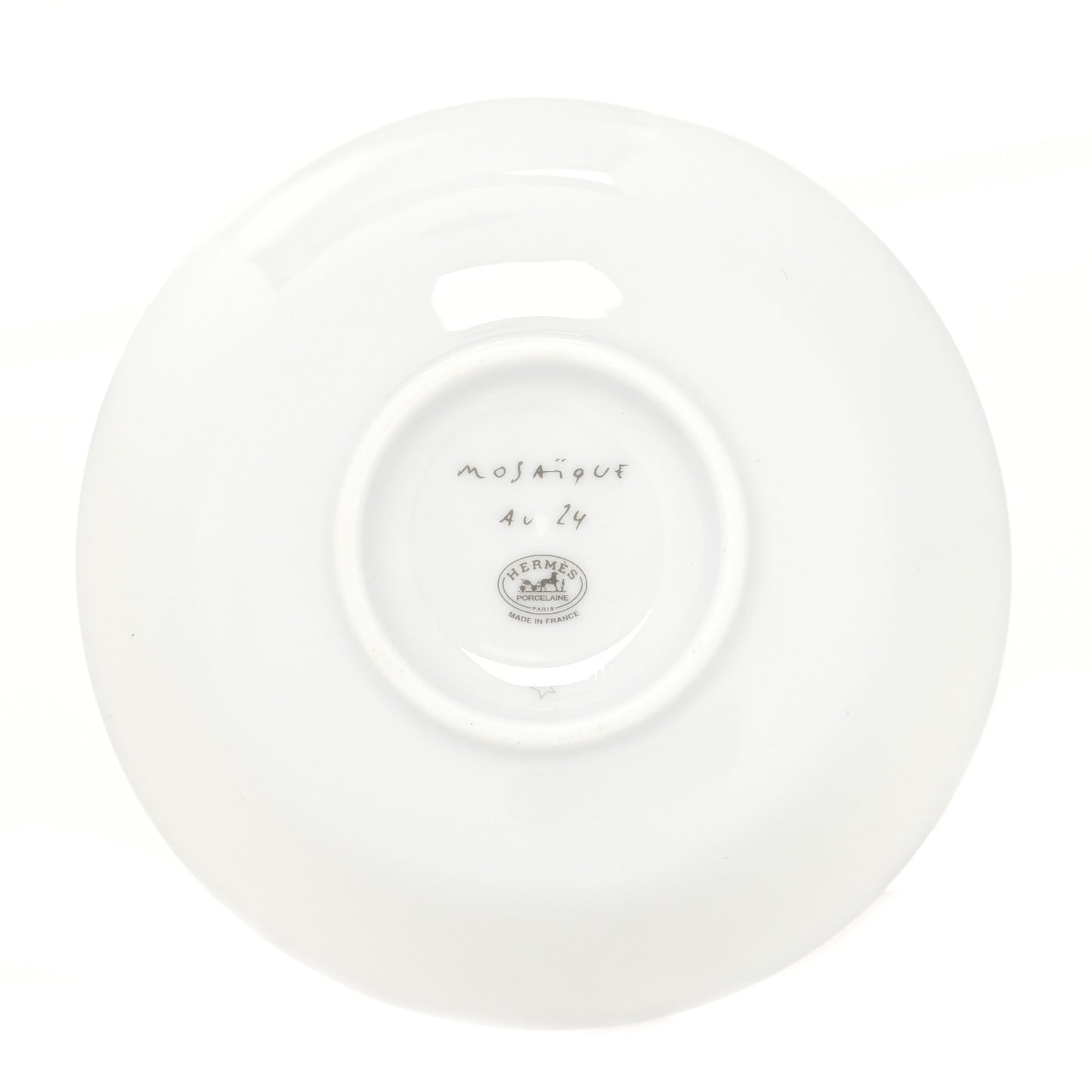 Porcelain Mosaique au 24 Soy Dish Platine