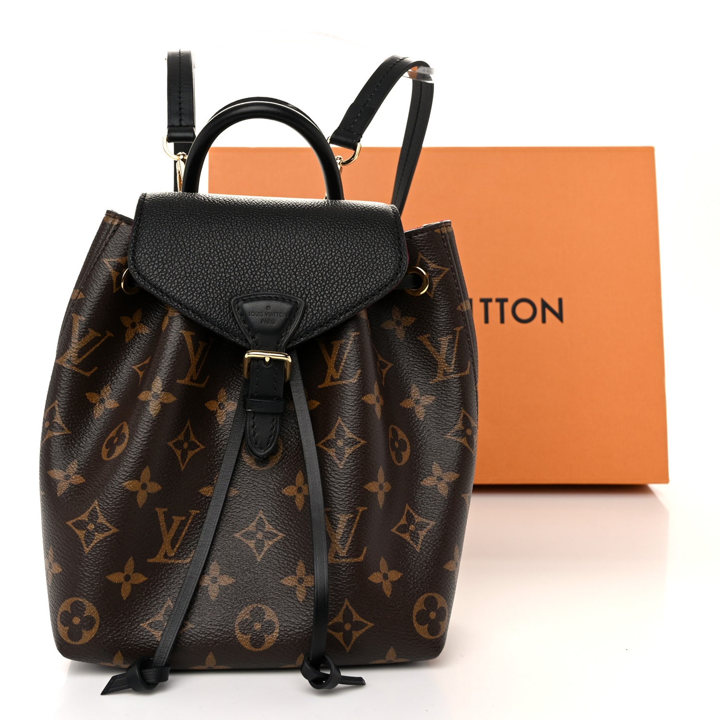 Monogram BB Montsouris NM Backpack Black