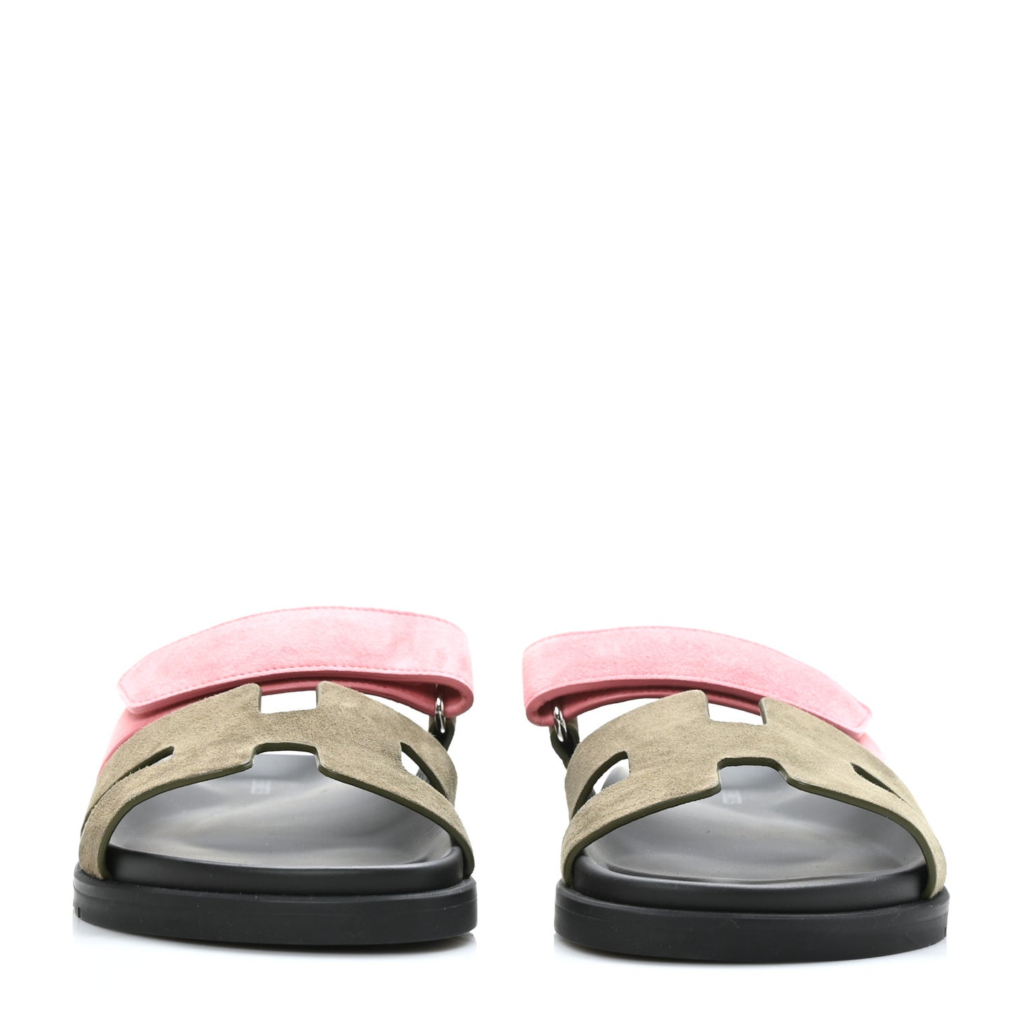 Suede Goatskin Womens Chypre Sandals 36.5 Toundra Rose Du Desert