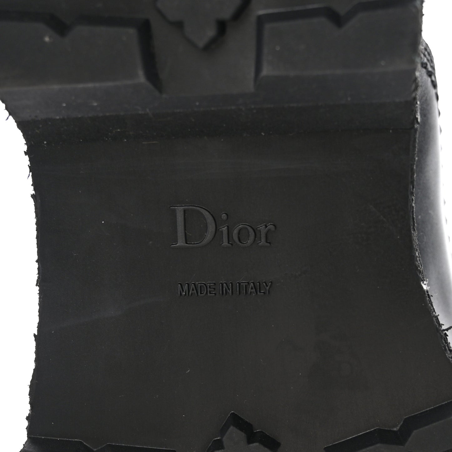 Matte Calfskin Diorebel High Boots 39 Black