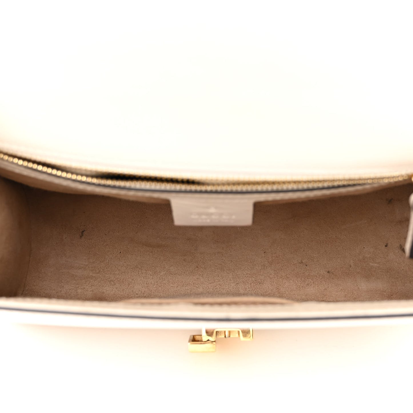 Calfskin Small Sylvie Shoulder Bag Off White