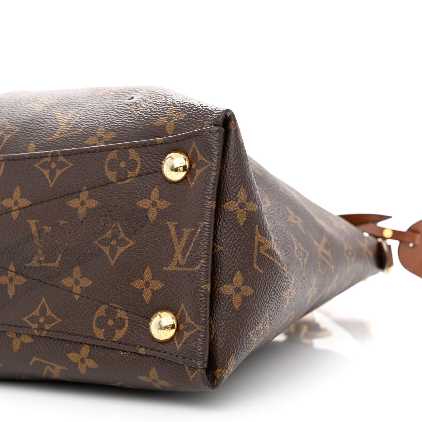 Monogram V Tote MM Black