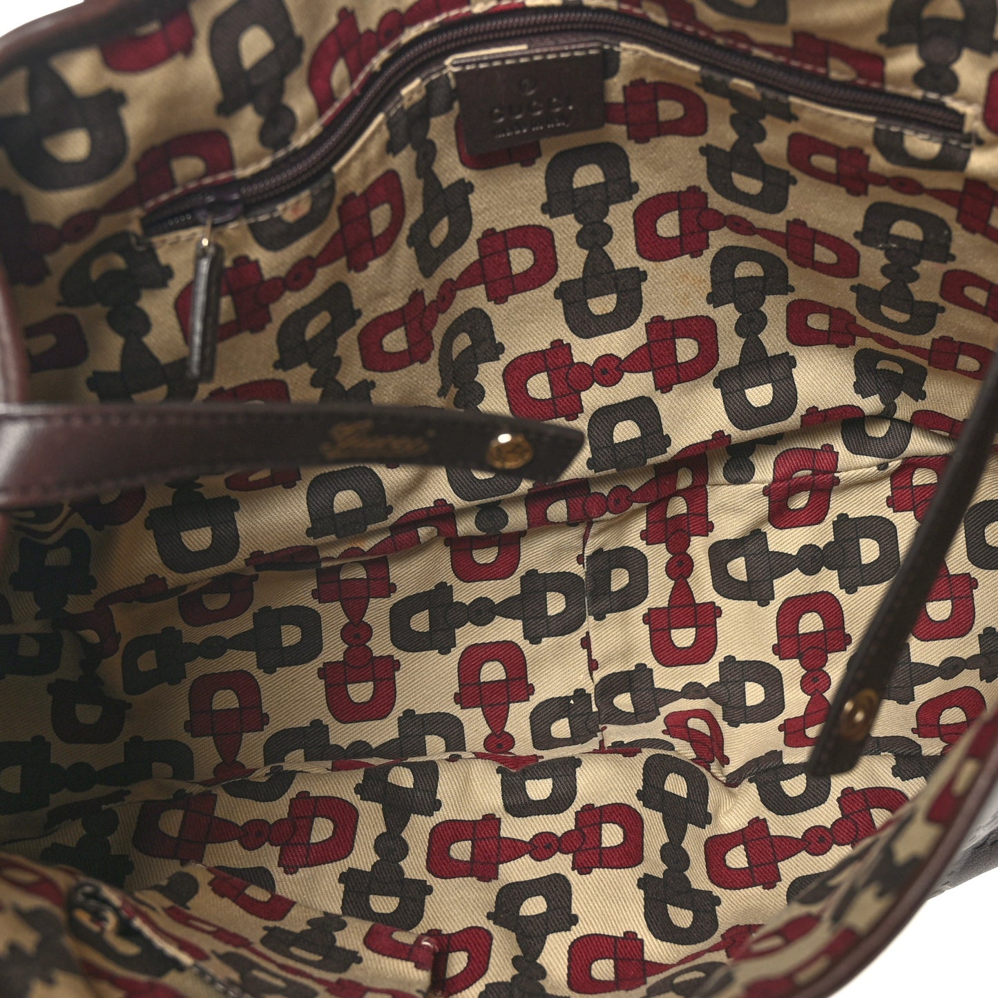 Guccissima Medium Abbey Shoulder Bag Chocolate