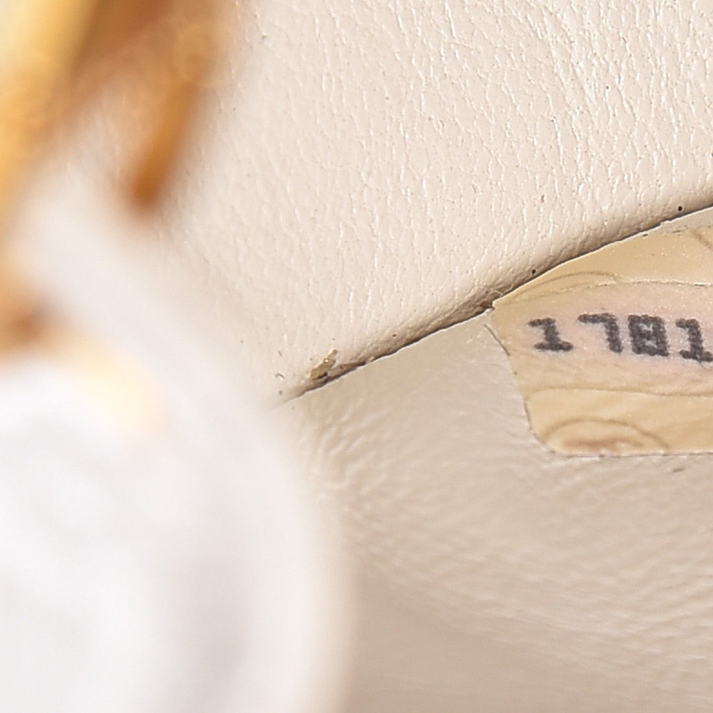 Lambskin Quilted Mini Half Moon Flap White
