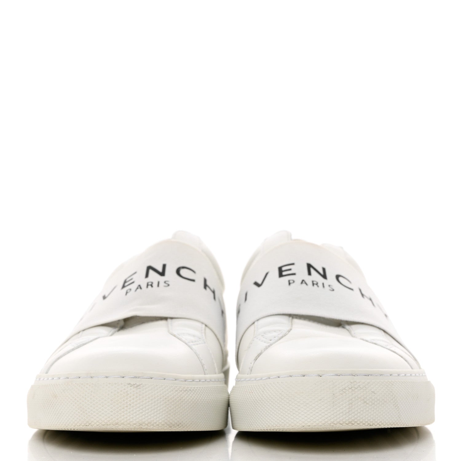 Givenchy Calfskin Band Logo Womens Urban Street Sneakers 40 White 2 of 12