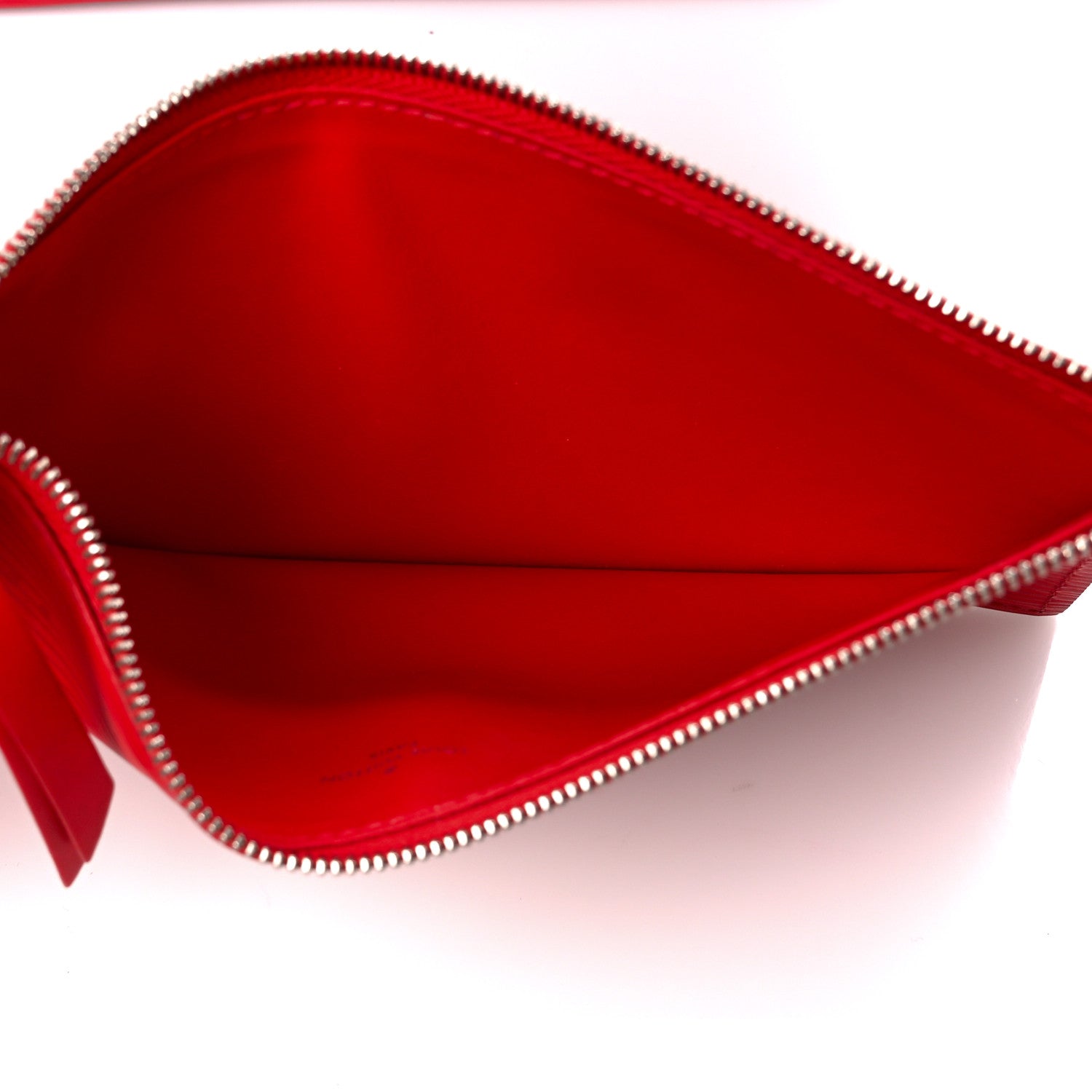 Louis Vuitton Epi Pochette Felicie Coquelicot 9 of 16